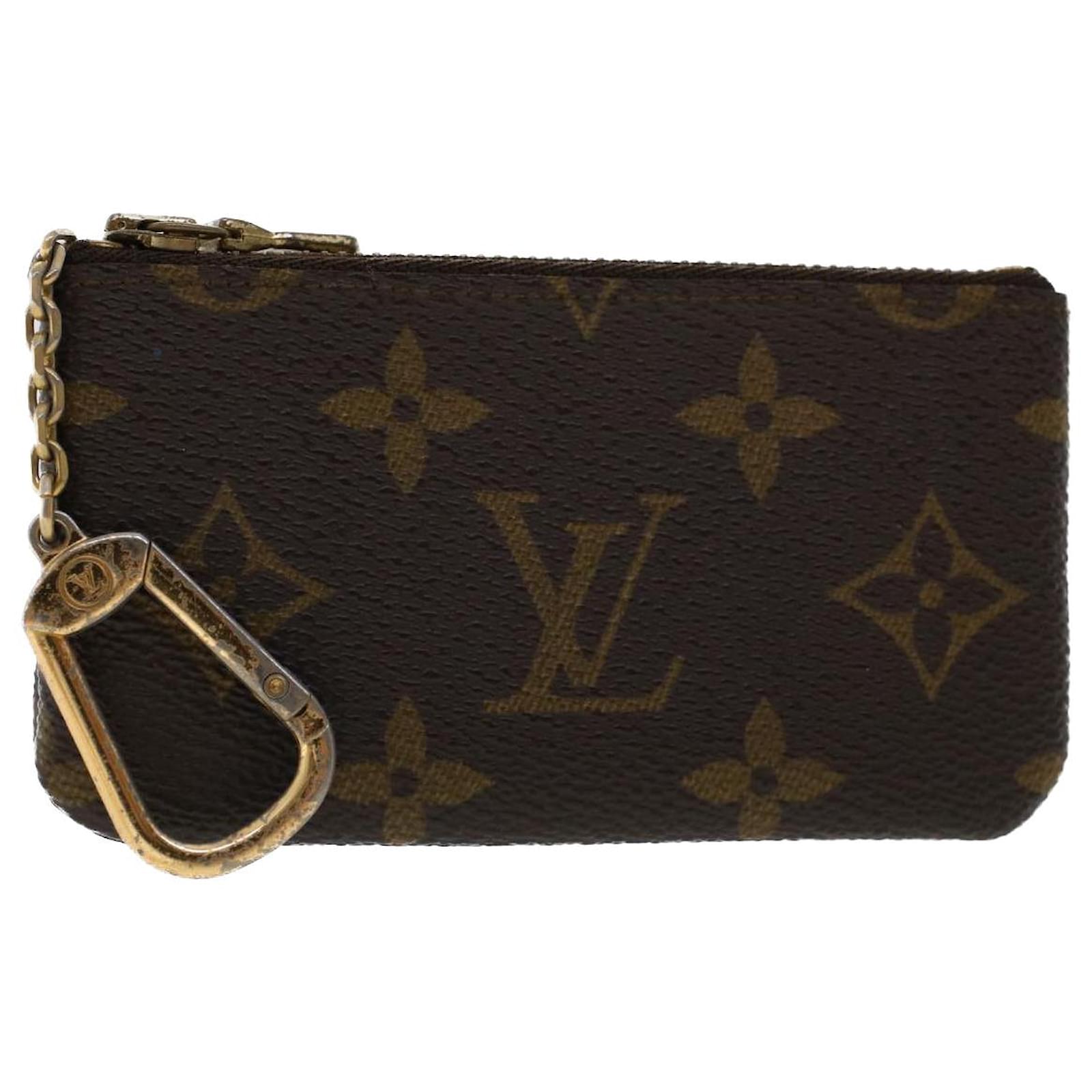 Auth LOUIS VUITTON Epi Pochette Cles Epi Pochette Cles Coin Purse