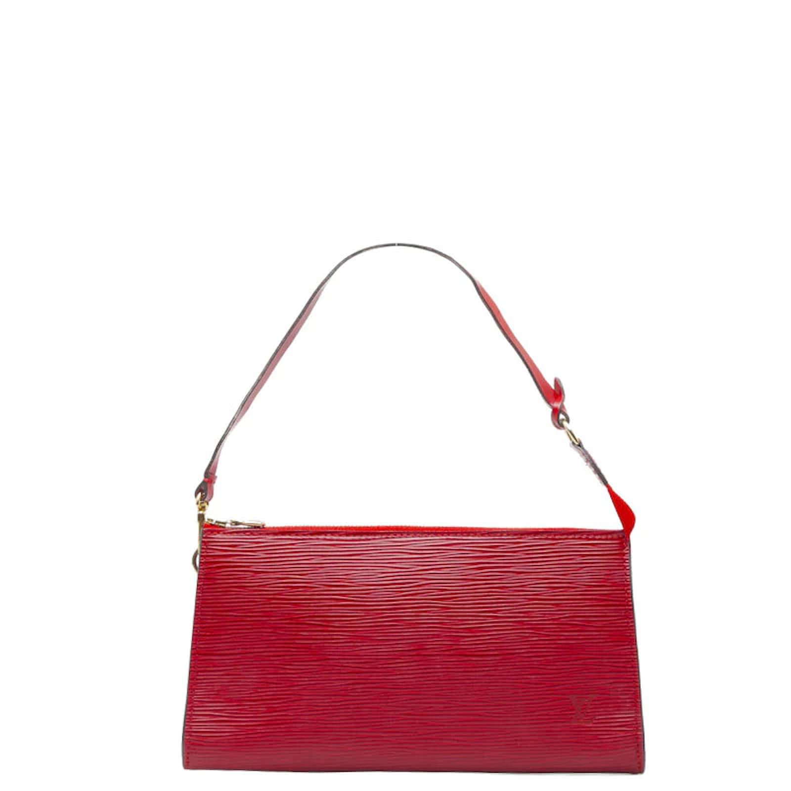 Louis Vuitton Epi Noe Tricolor M44084 Red Leather Pony-style