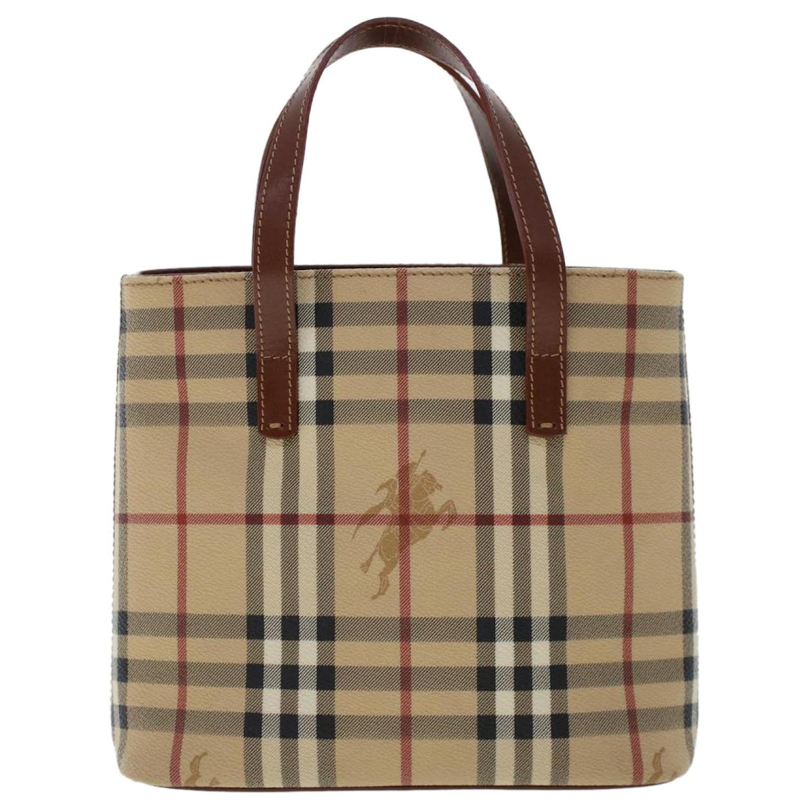 Burberry shop tartan handbags