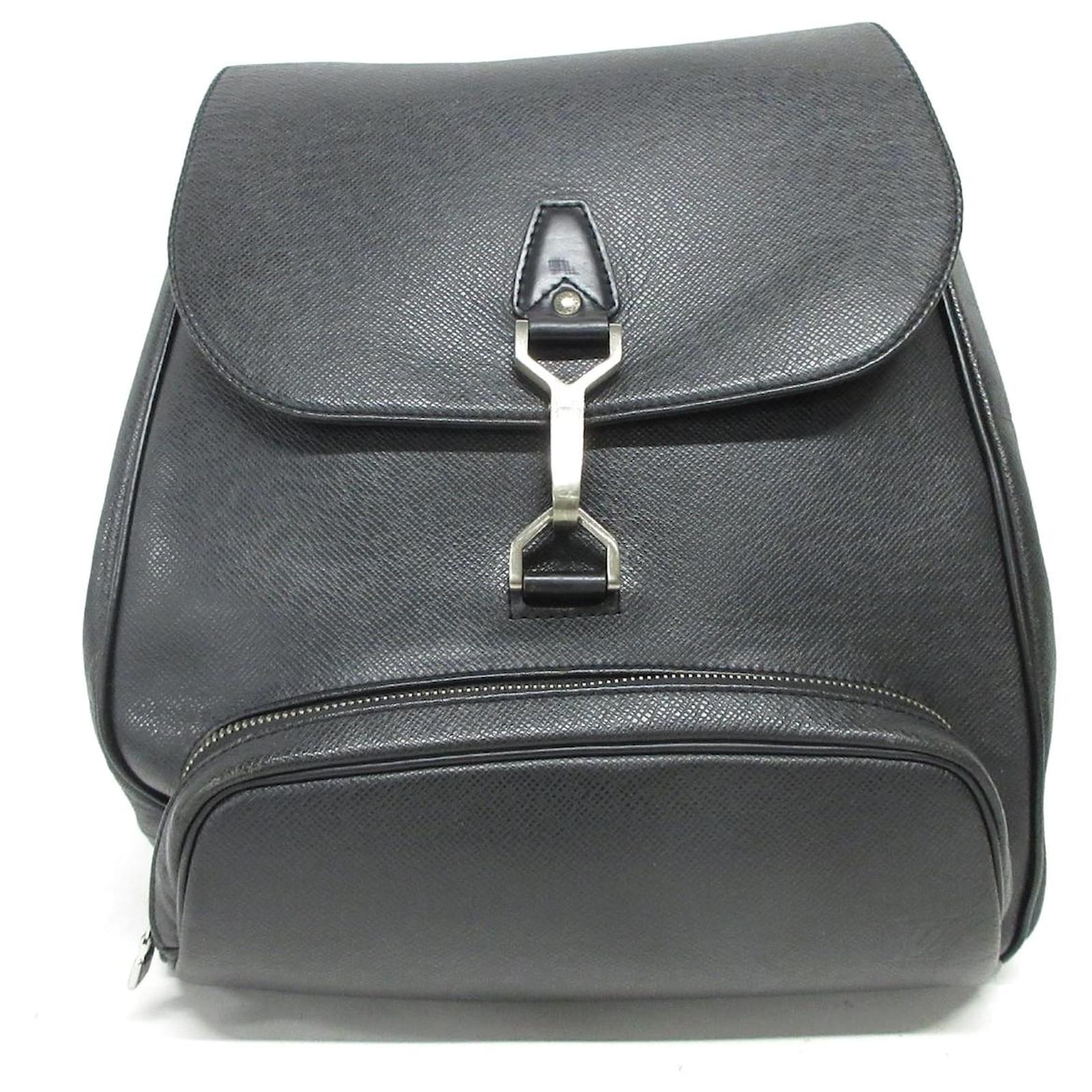Louis Vuitton Taiga Grigori Backpack - Black Backpacks, Bags