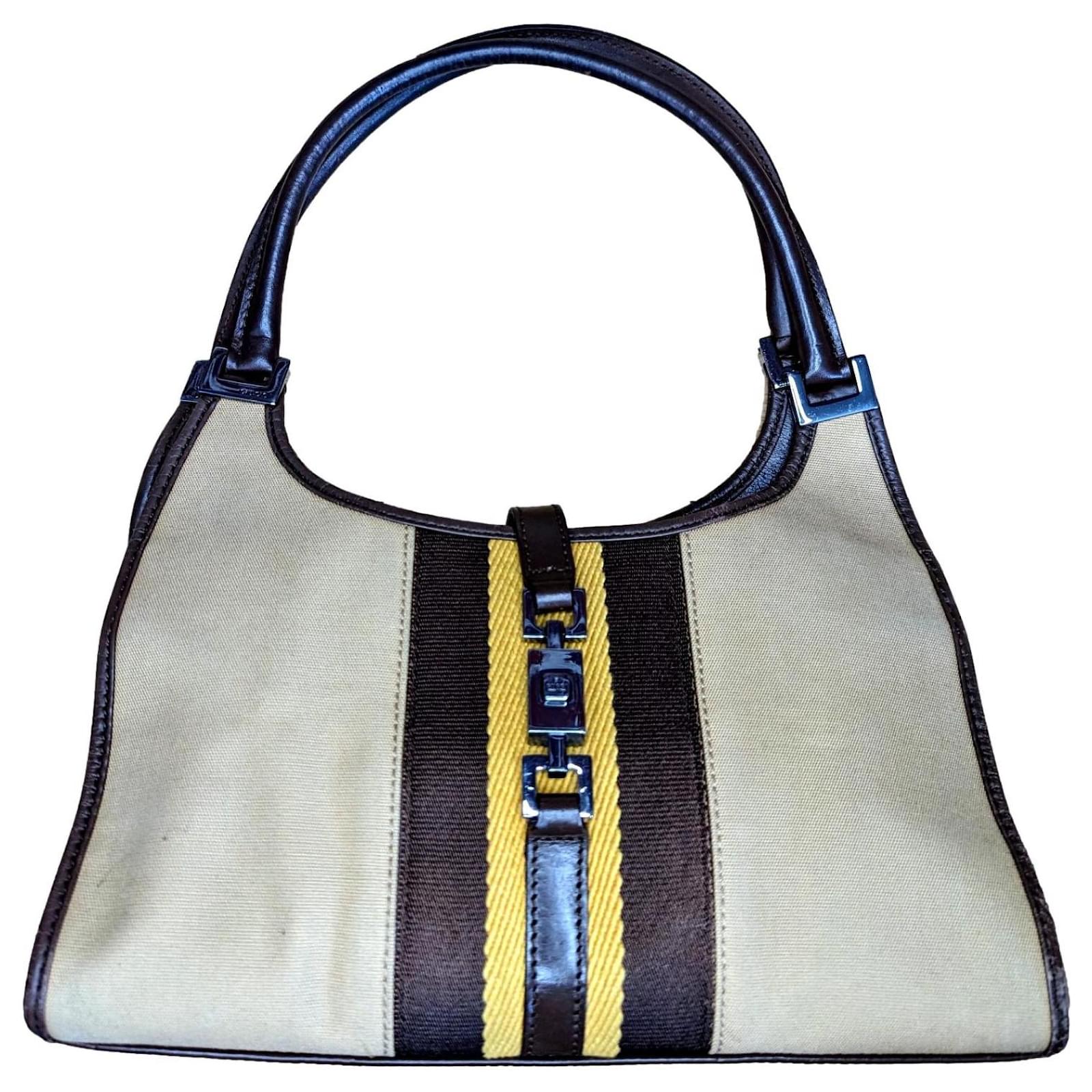 Gucci Beige Vintage Handbags