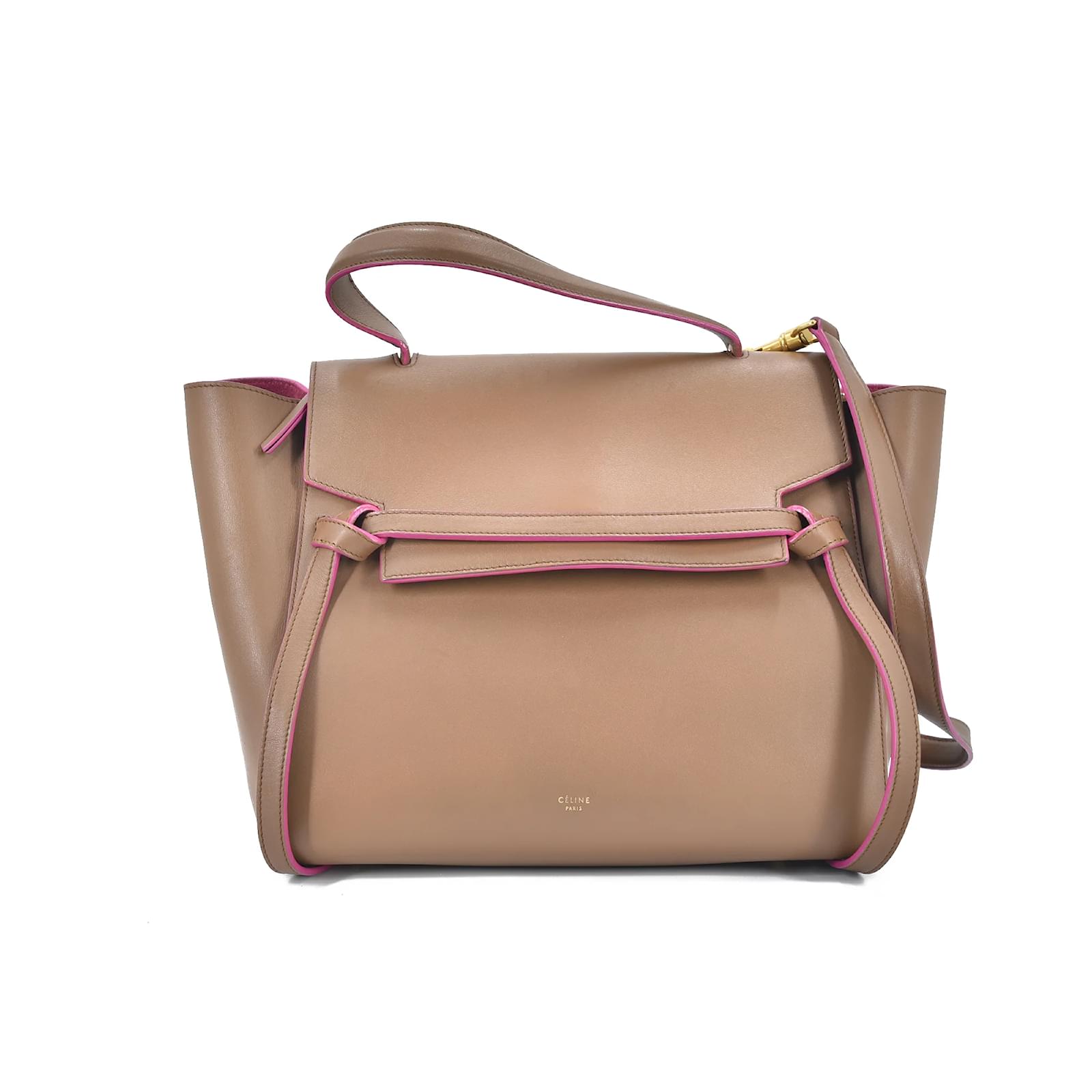 Celine Medium Belt Bag | Black Grained Leather | Gold Hardware– Ruumur