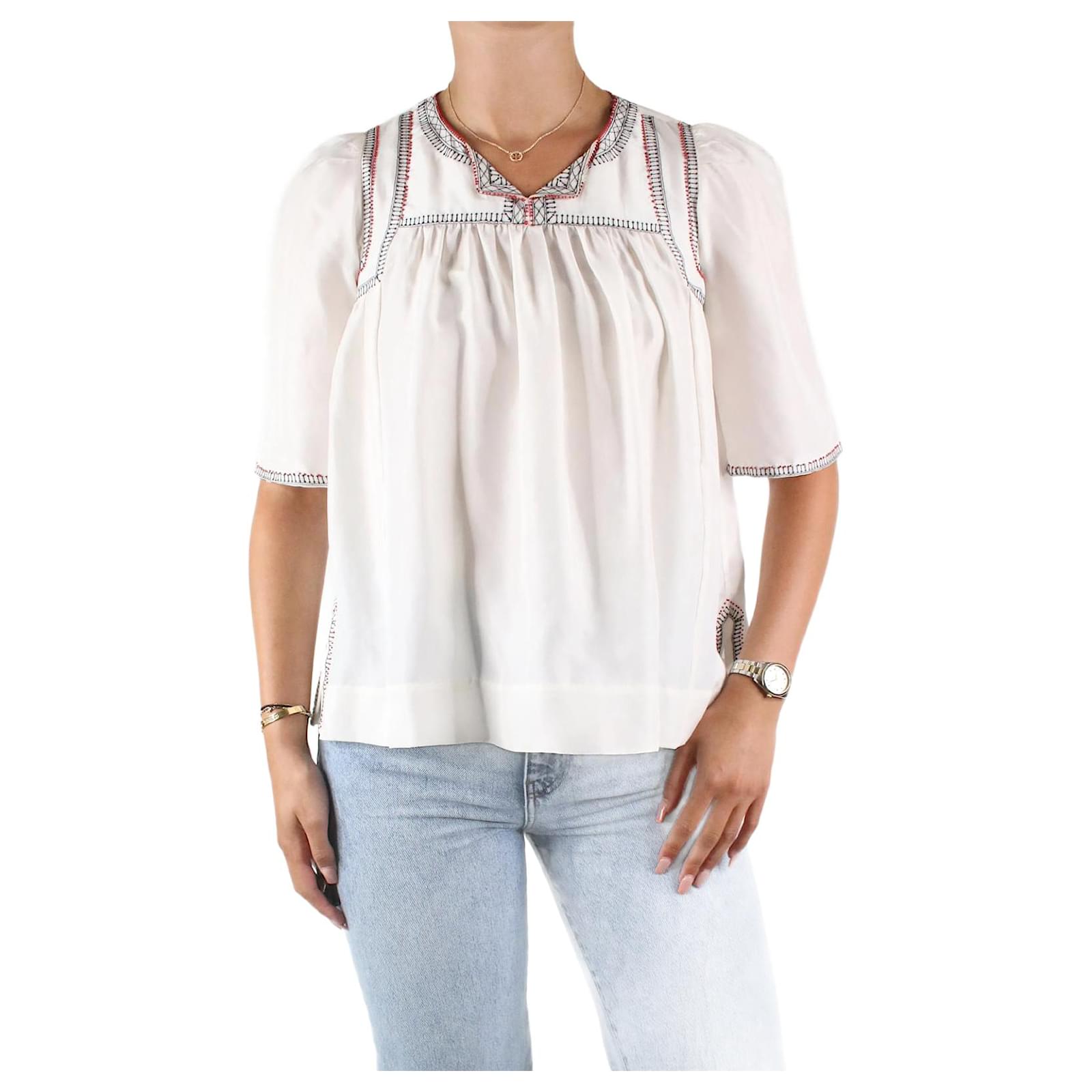 Blouse blanche best sale isabel marant