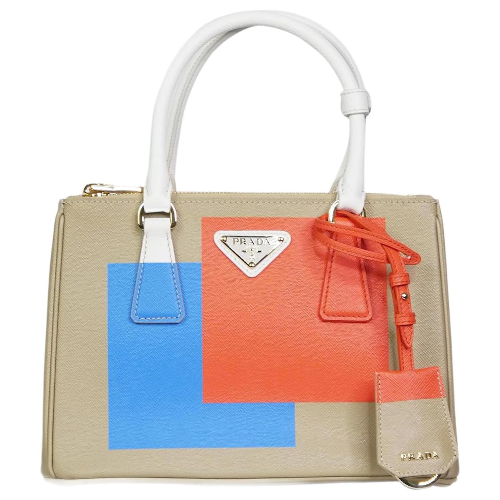 Galleria saffiano leather mini-bag | Prada 
