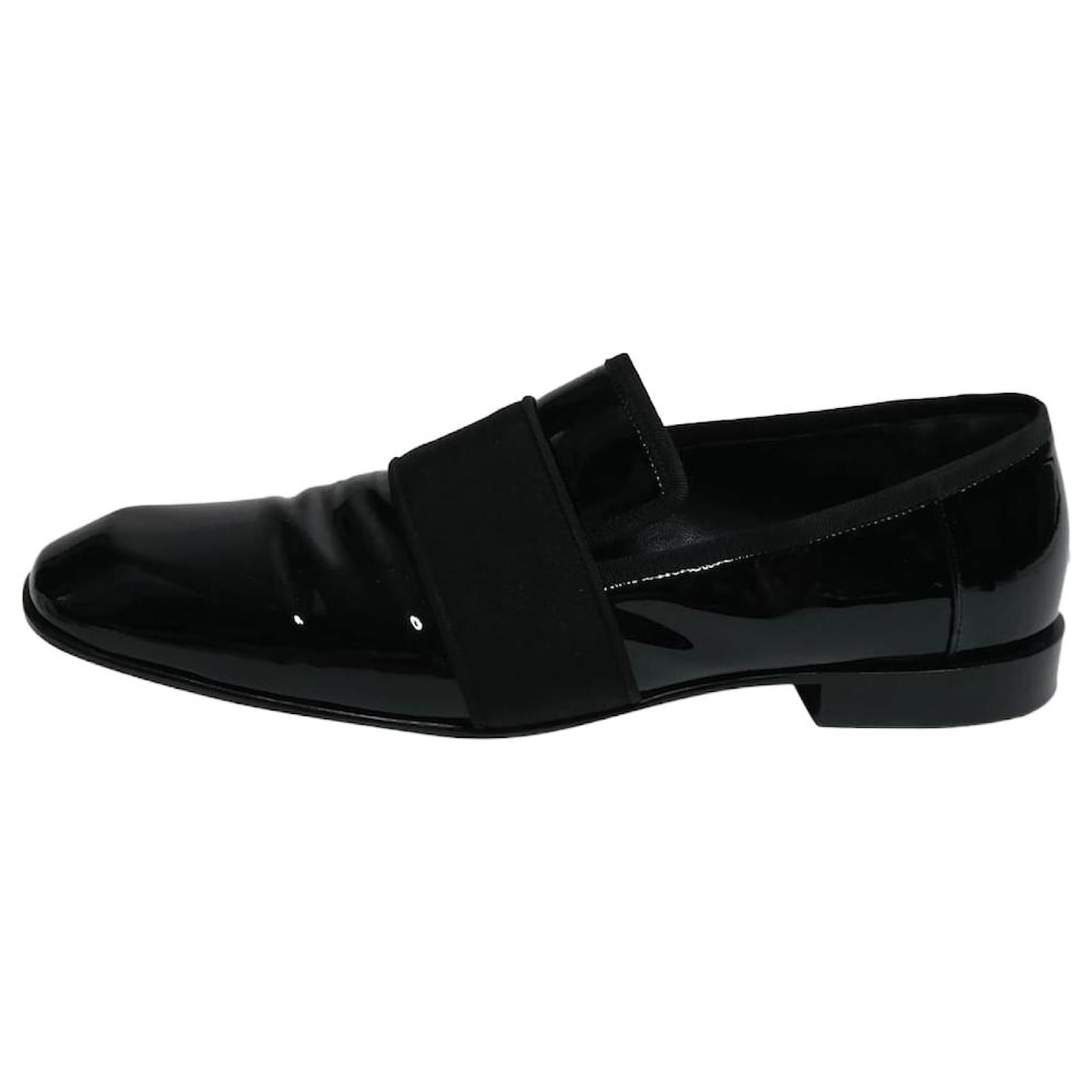 Victoria Beckham Mocasines charol negro talla UE Cuero ref