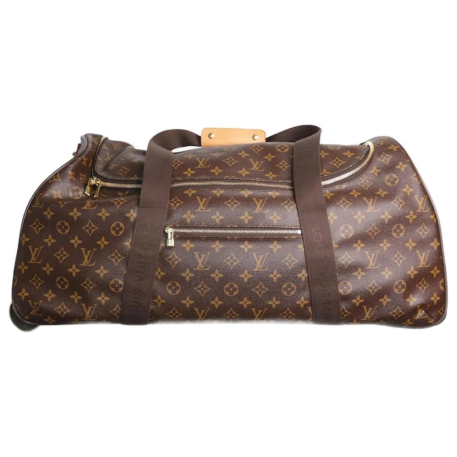 Louis Vuitton trolley Pegase 65 in tela monogram e finiture in