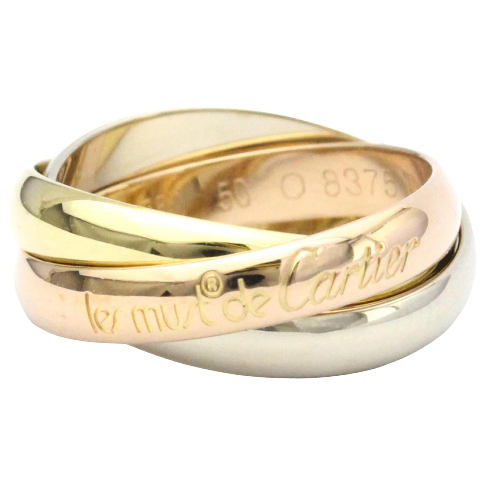 Cartier Trinity Golden Yellow gold ref.984733 - Joli Closet