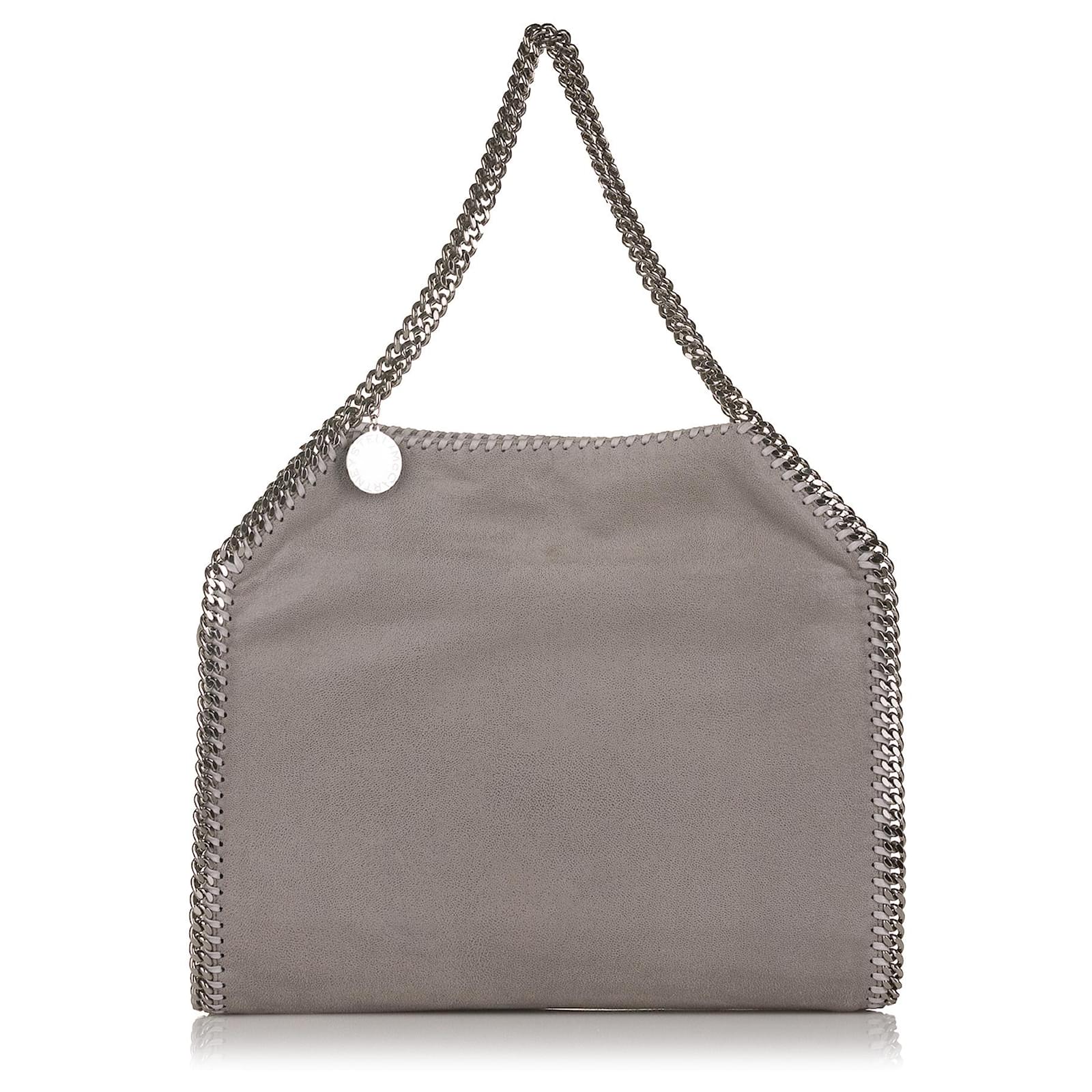 Stella Mc Cartney Stella McCartney Gray Falabella Fold-Over Tote