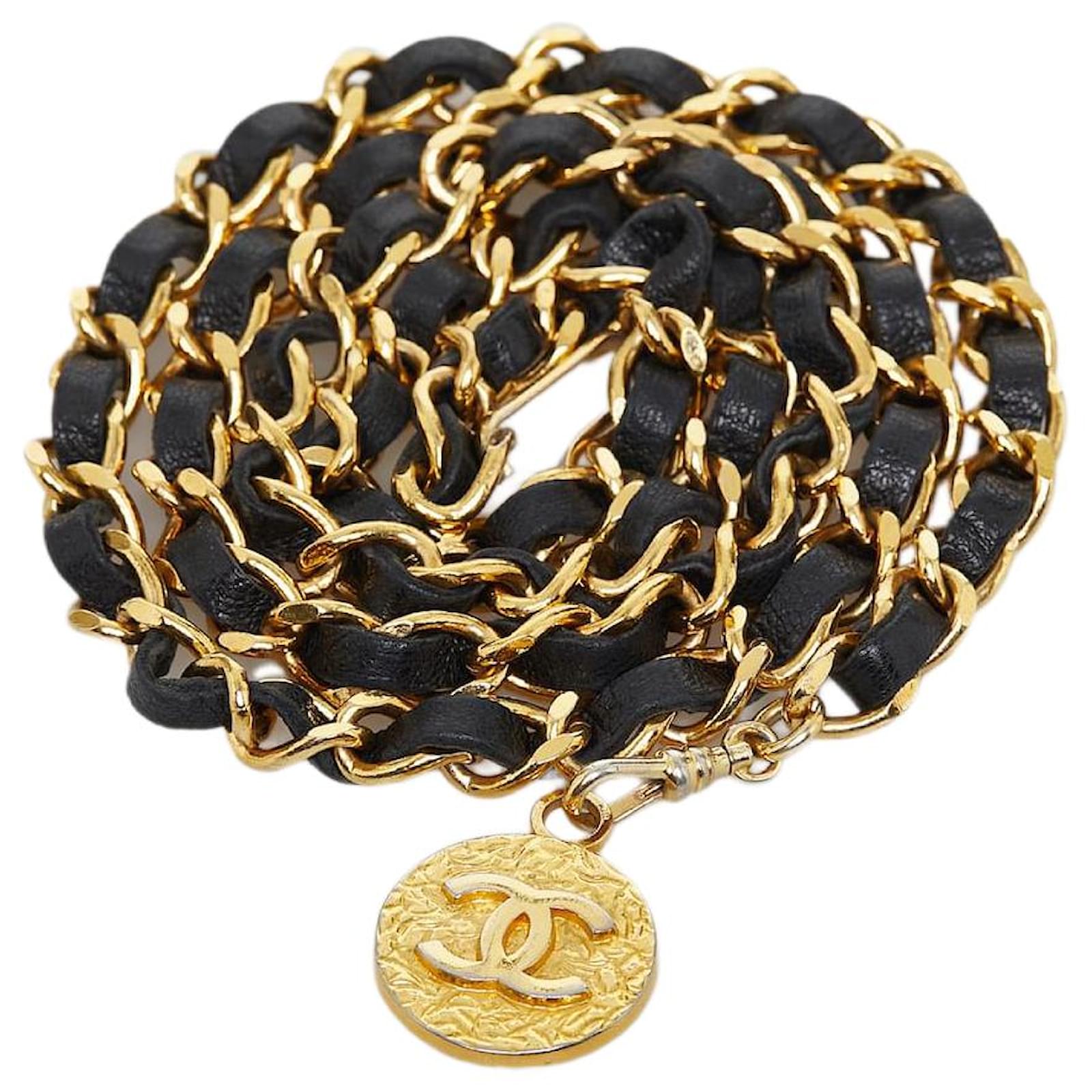 Chanel Gold CC Chain-Link Belt Golden Metal ref.985040 - Joli Closet