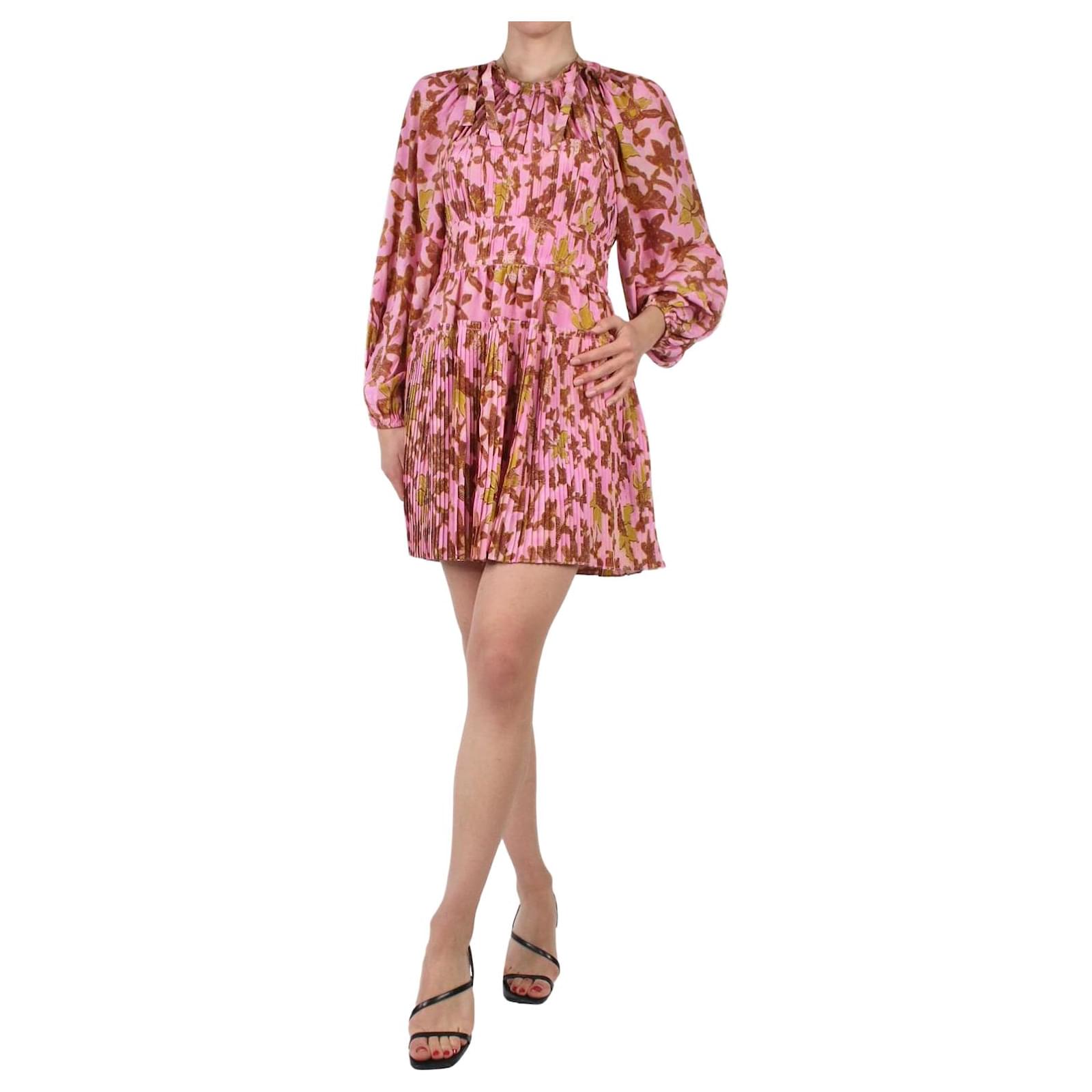 Pink ulla discount johnson dress