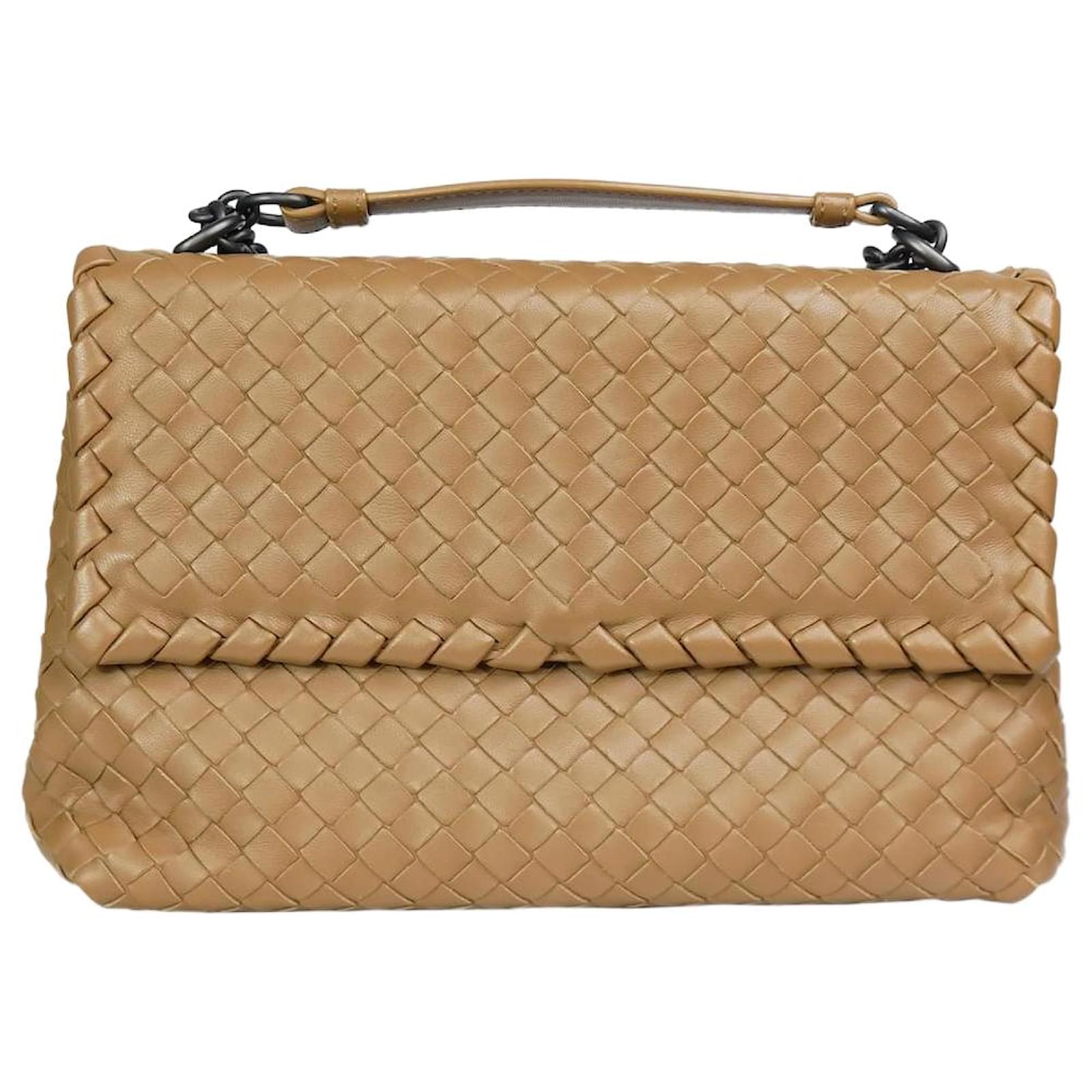 Bottega Veneta Intrecciato Double Chain Shoulder Bag