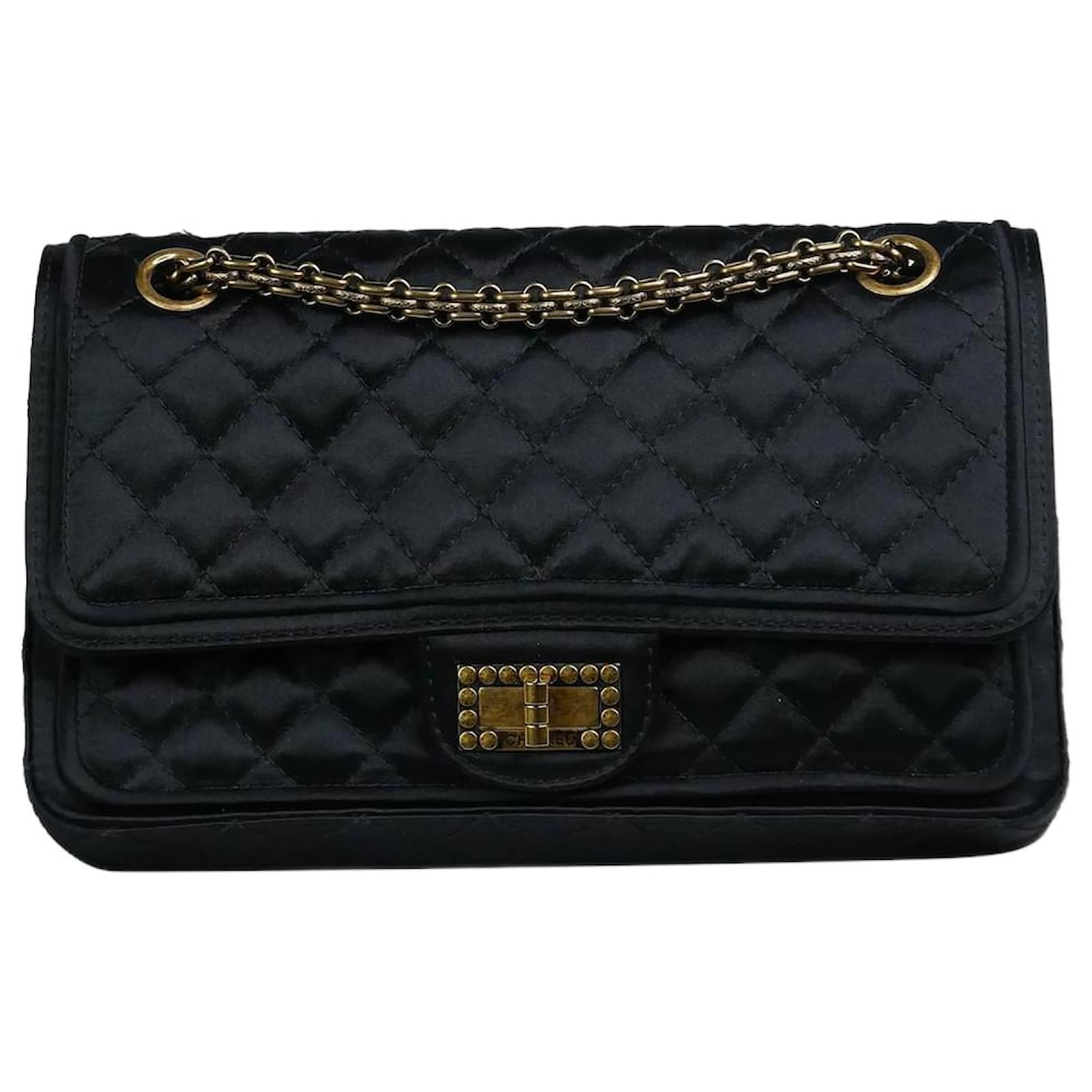 New Chanel Mademoiselle Bag Black Quilted Gold HW