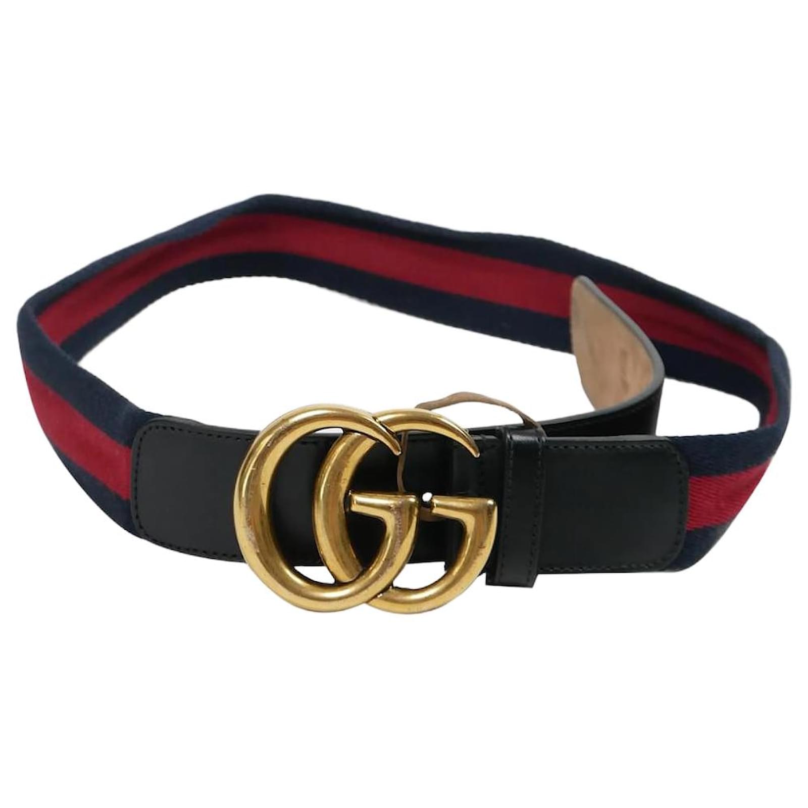 Double G Buckle GG Belt - Gucci - Woman