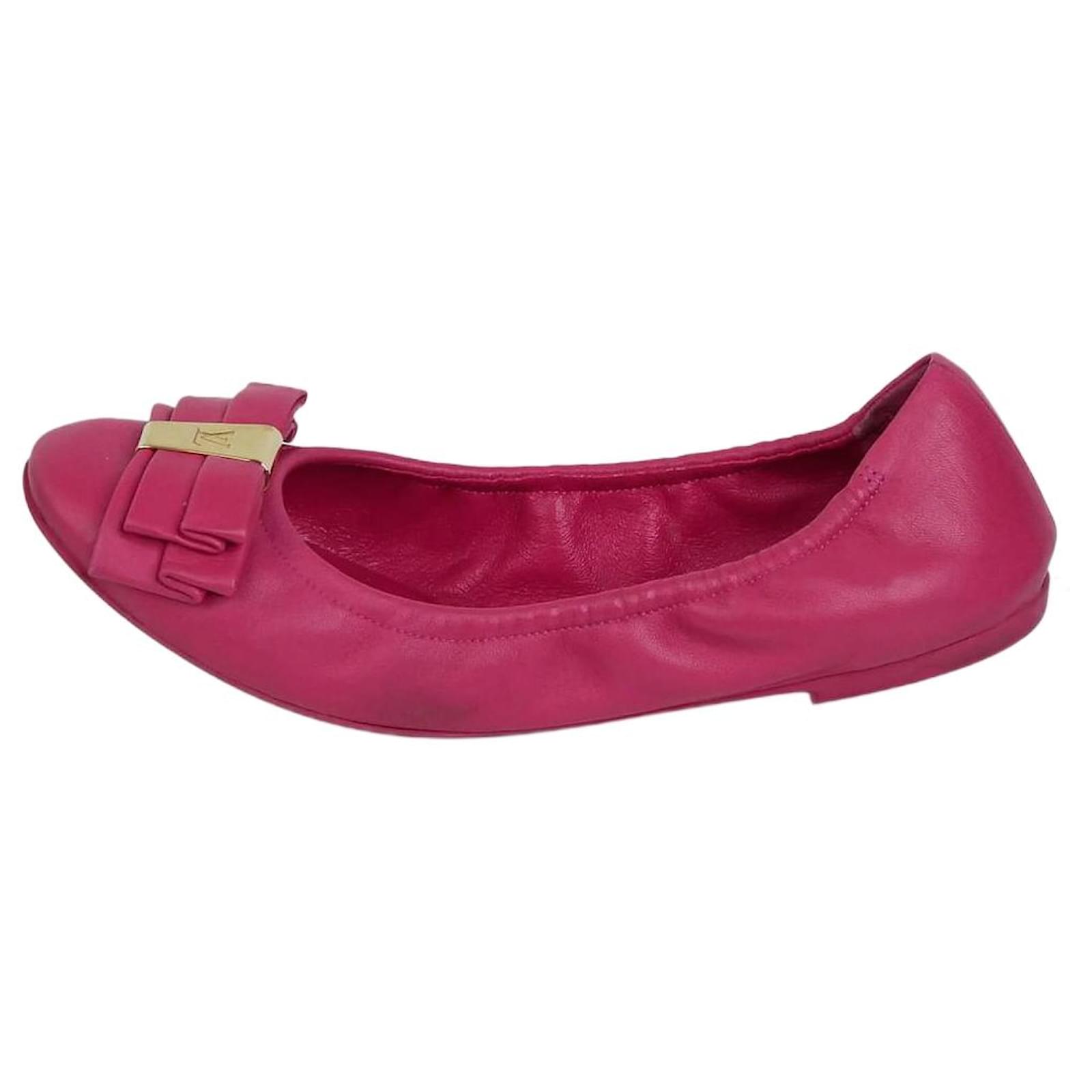 Louis Vuitton Pink ballet flats - size EU 38 ref.987034 - Joli Closet