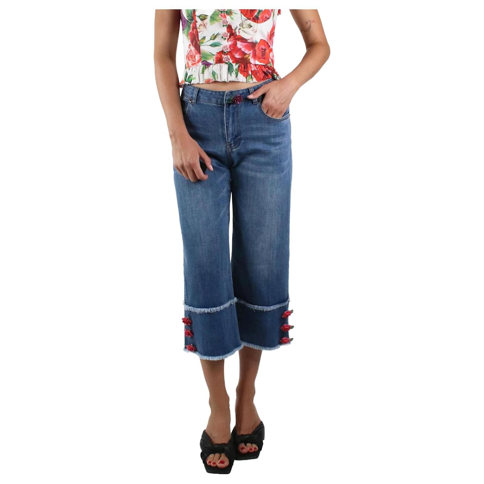 Jeans discount con decorazioni