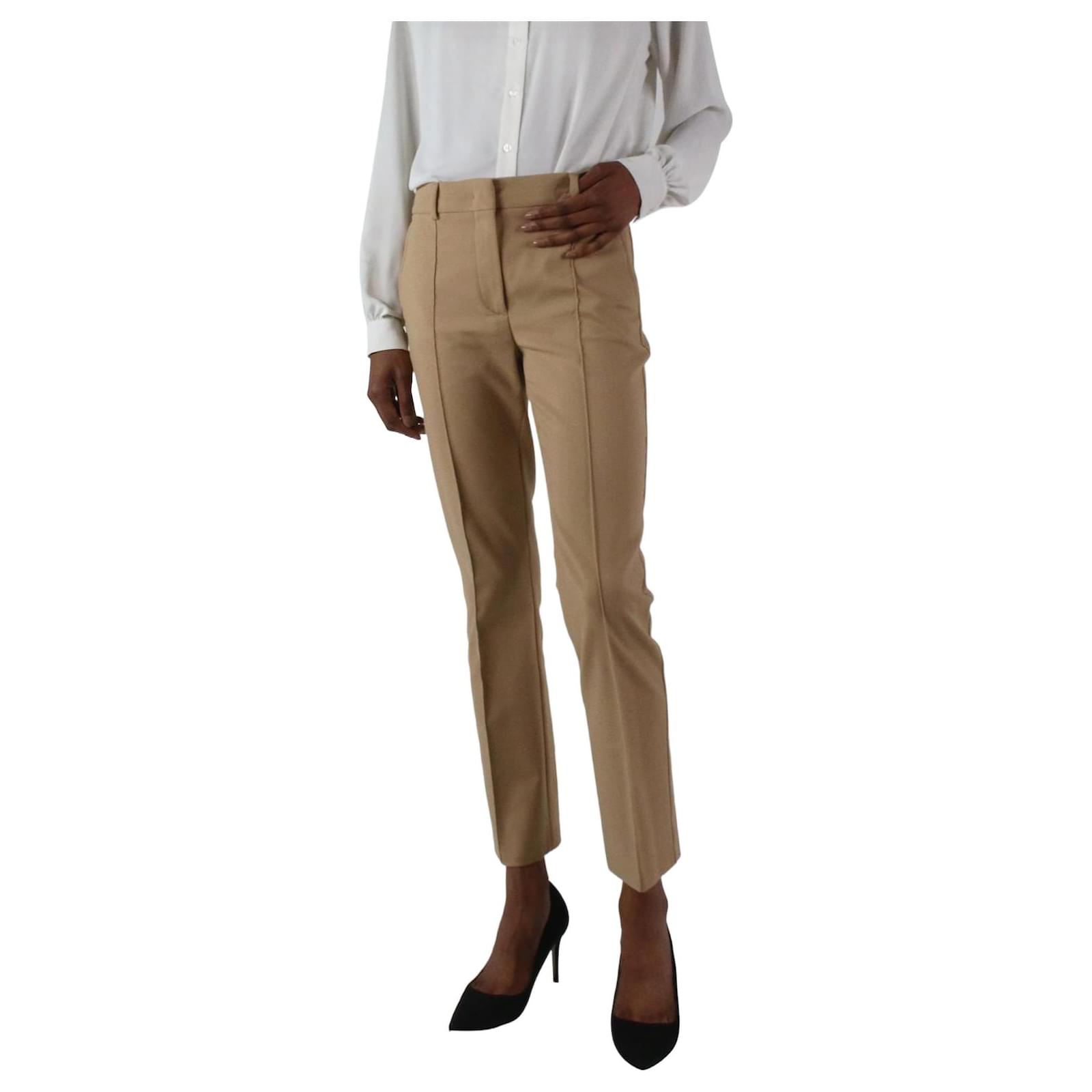 ASOS Petite Chino Trousers in Stone Size UK 6, Women's Fashion, Bottoms,  Other Bottoms on Carousell