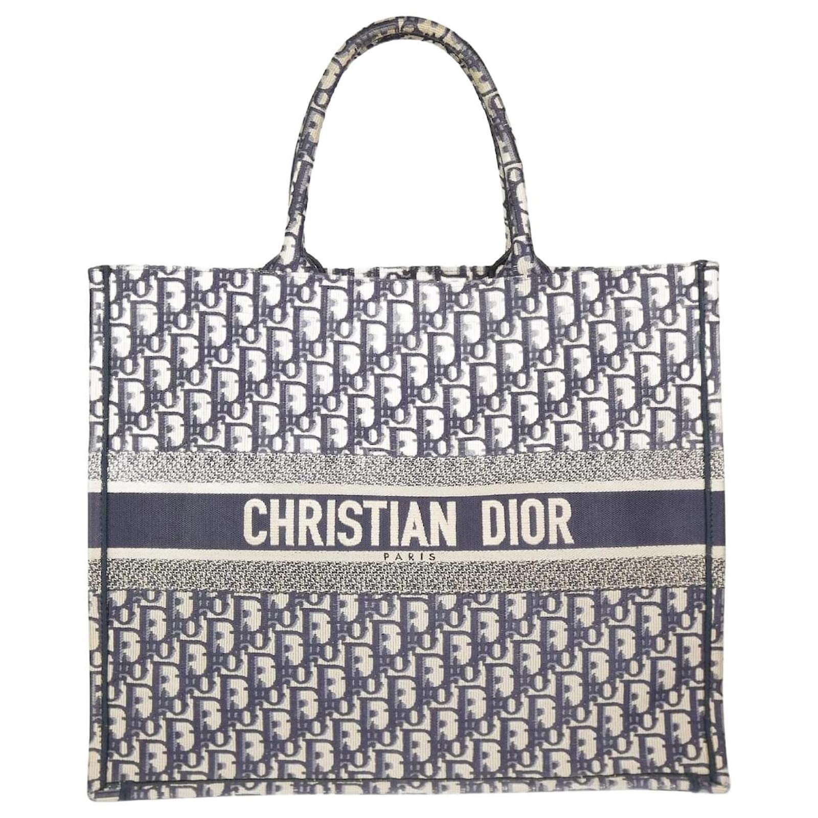 Dior Pre-owned Small Oblique Book Tote Bag