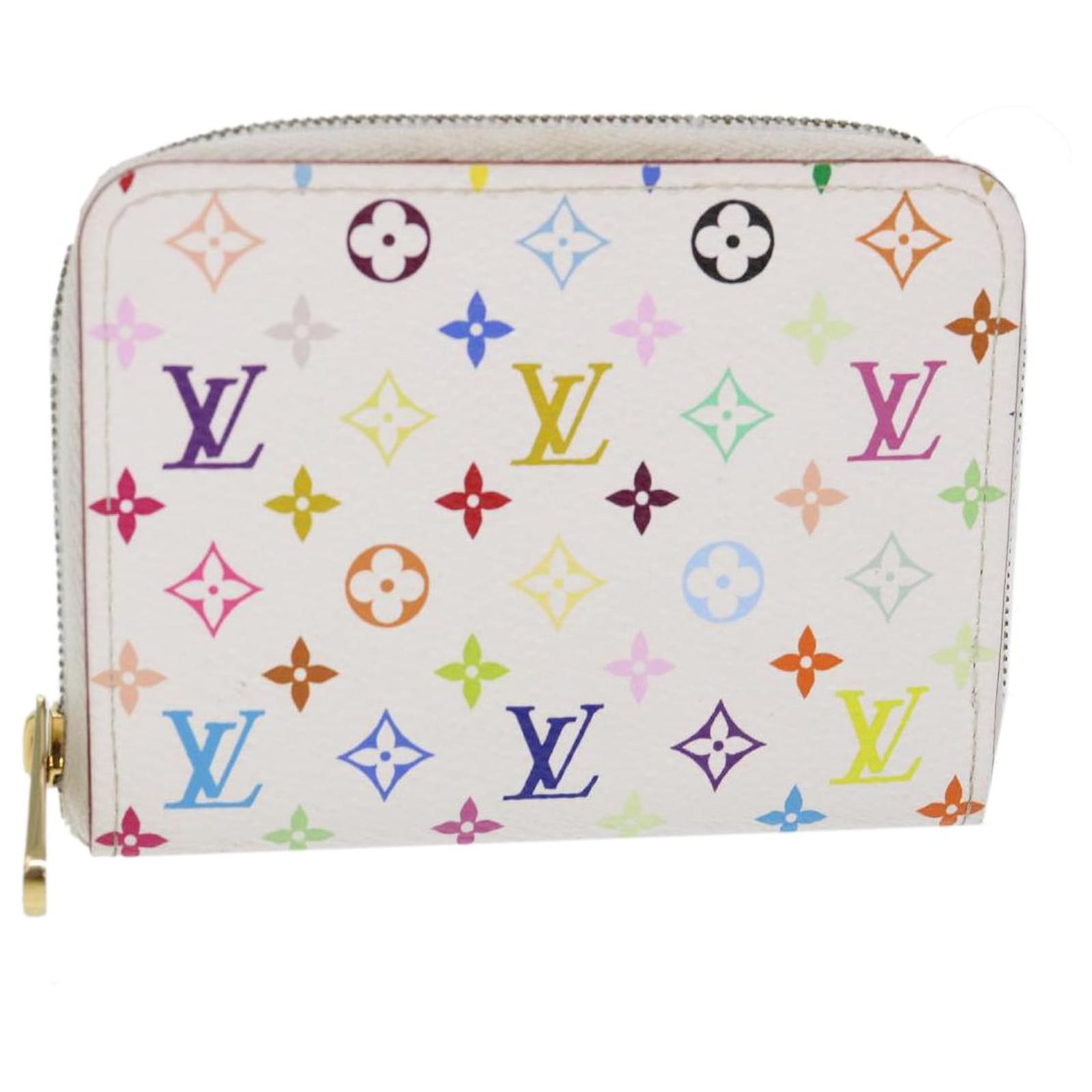 louis vuitton purse white and pink