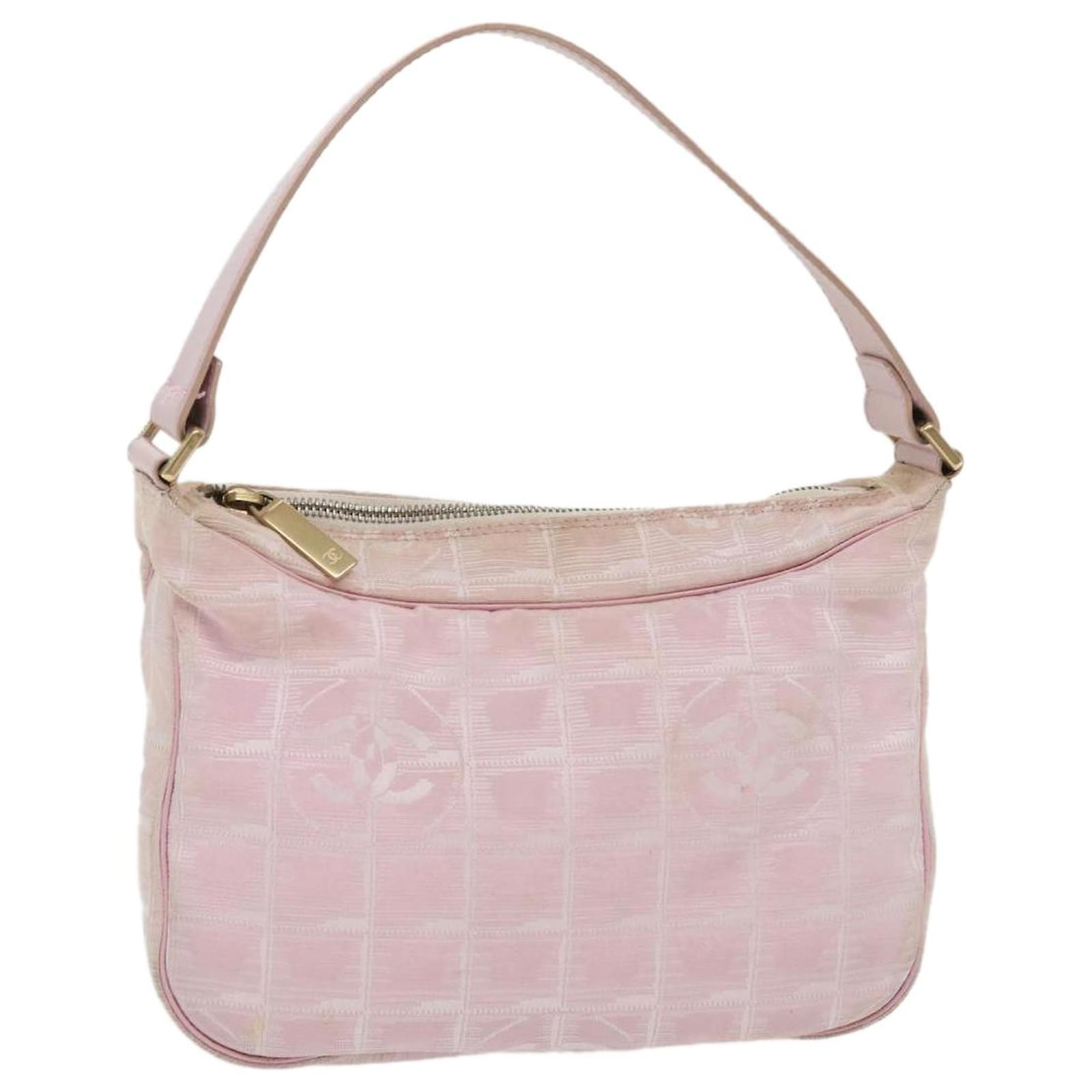 Chanel Pink Travel Line Shoulder Bag – Hunts of New York