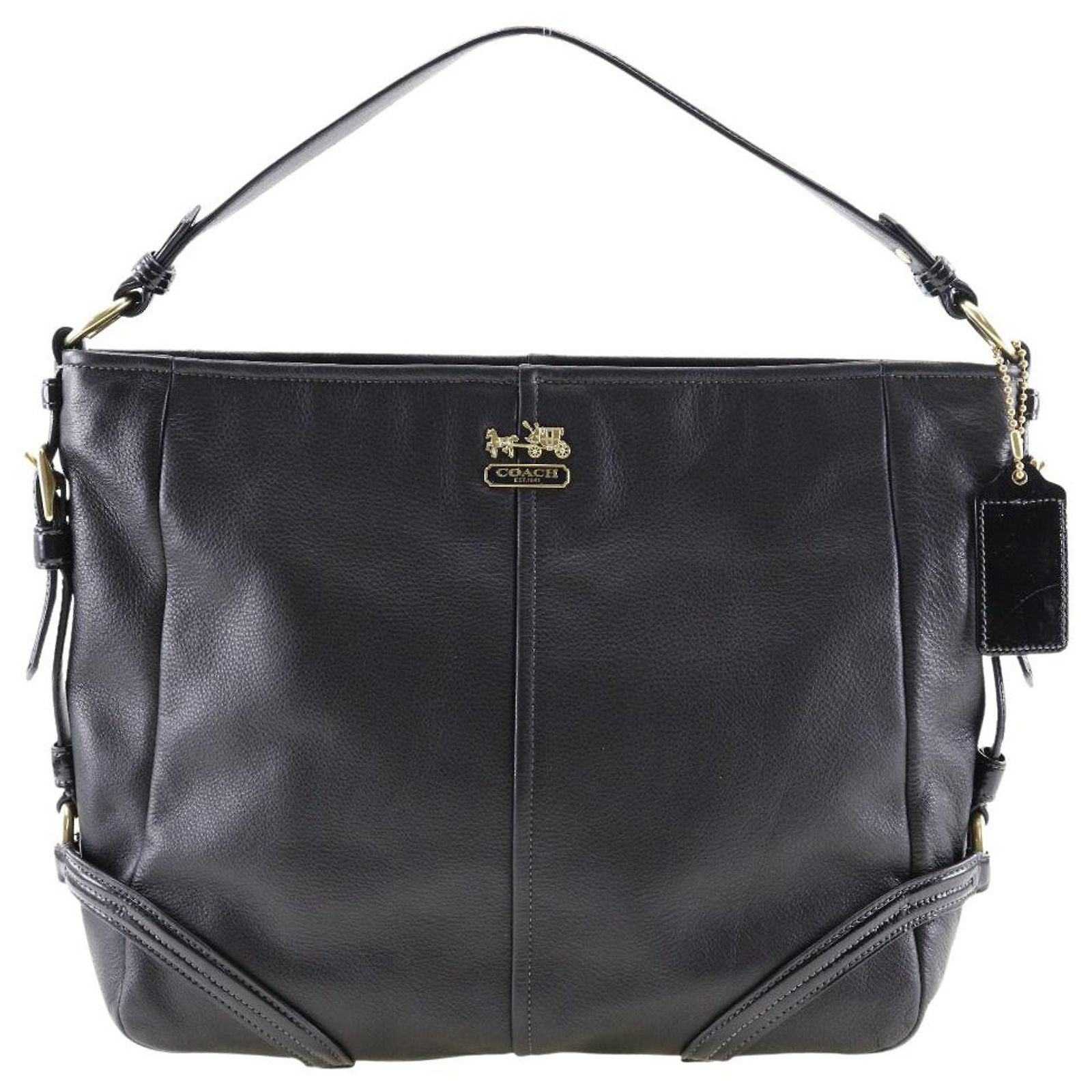 Handbags Coach Black Leather ref.JC987701 (Sold) - Joli Closet