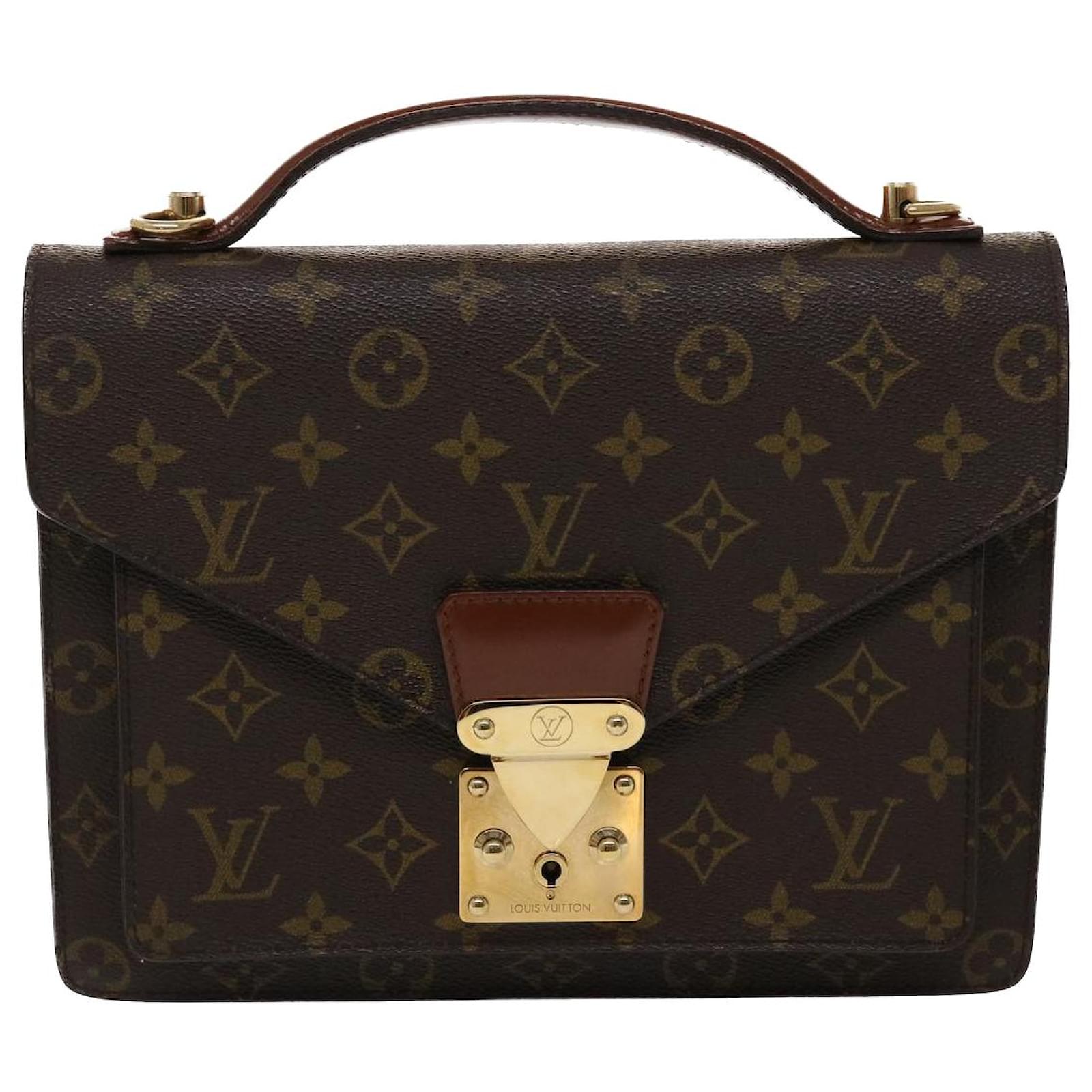 Louis Vuitton Monogram Monceau26 shoulder bag 2way M51187 LV Auth