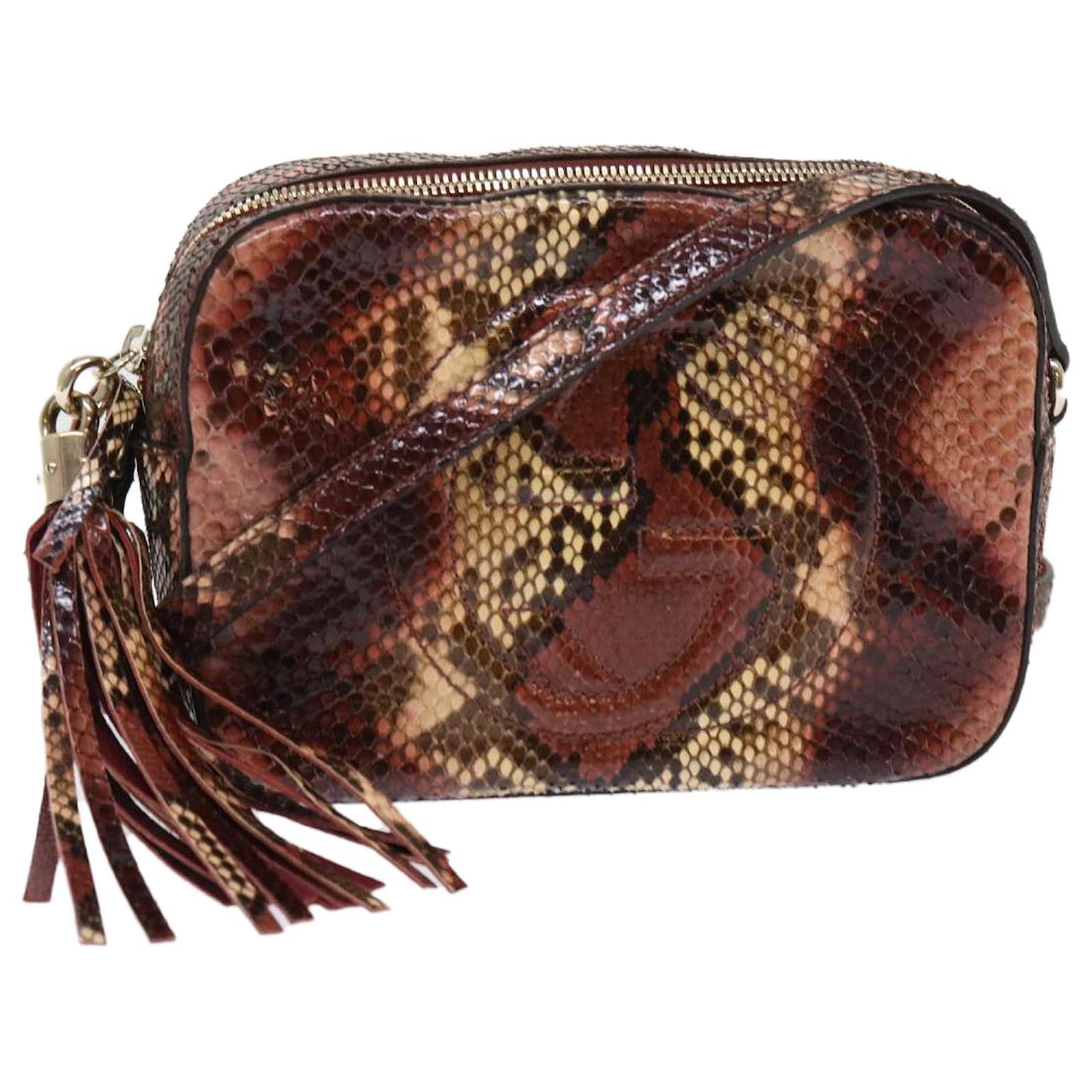 Gucci Snake Skin “Blind for Love” Dionysus Bag - Janet Mandell