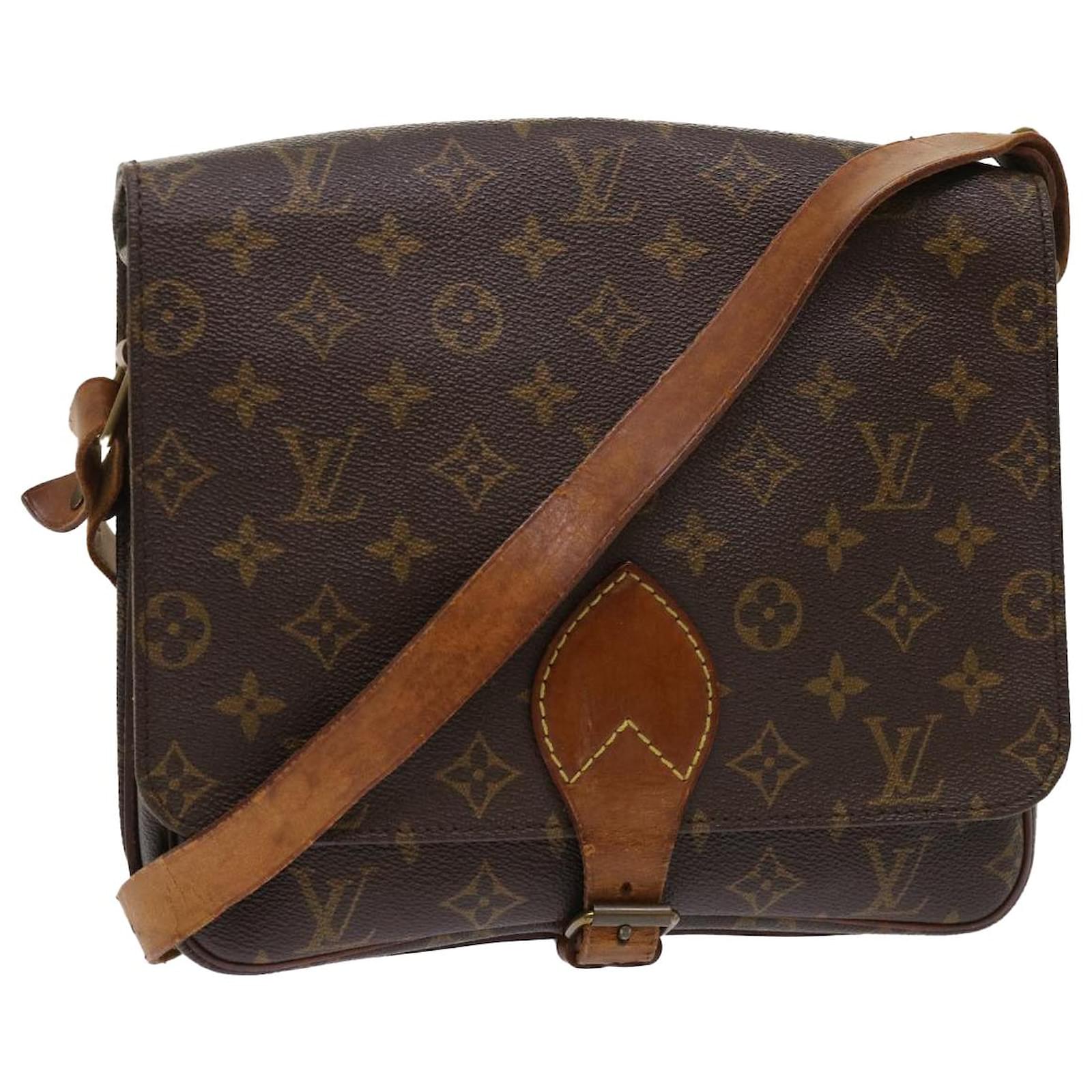 Louis Vuitton Monogram Cartouchiere GM Crossbody Bag