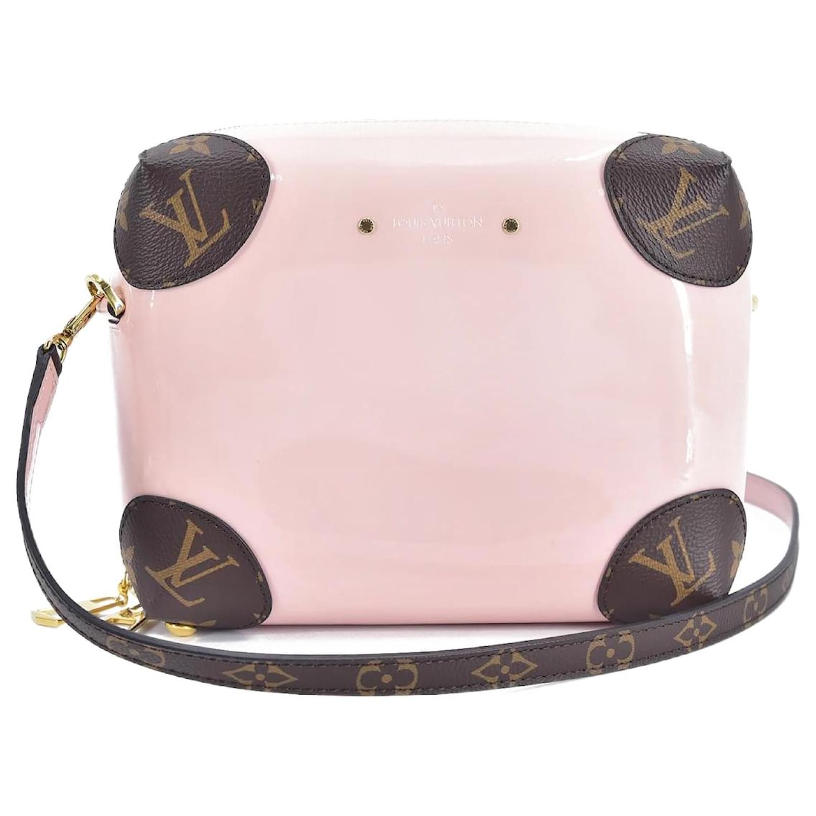 Louis Vuitton Wilshire Pink Vernis Patent Leather in 2023