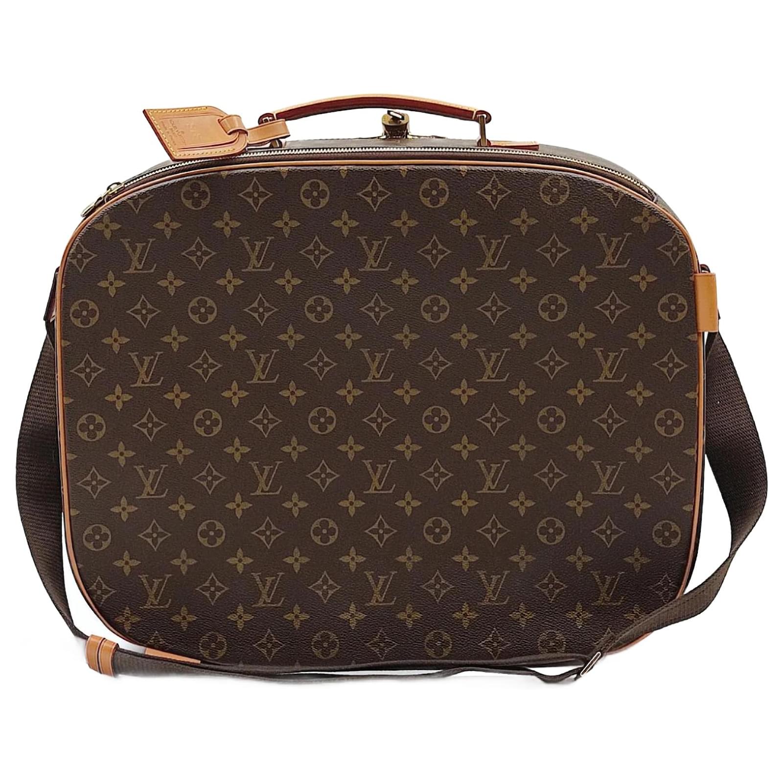 LOUIS VUITTON Women's Reisetasche aus Canvas in Braun