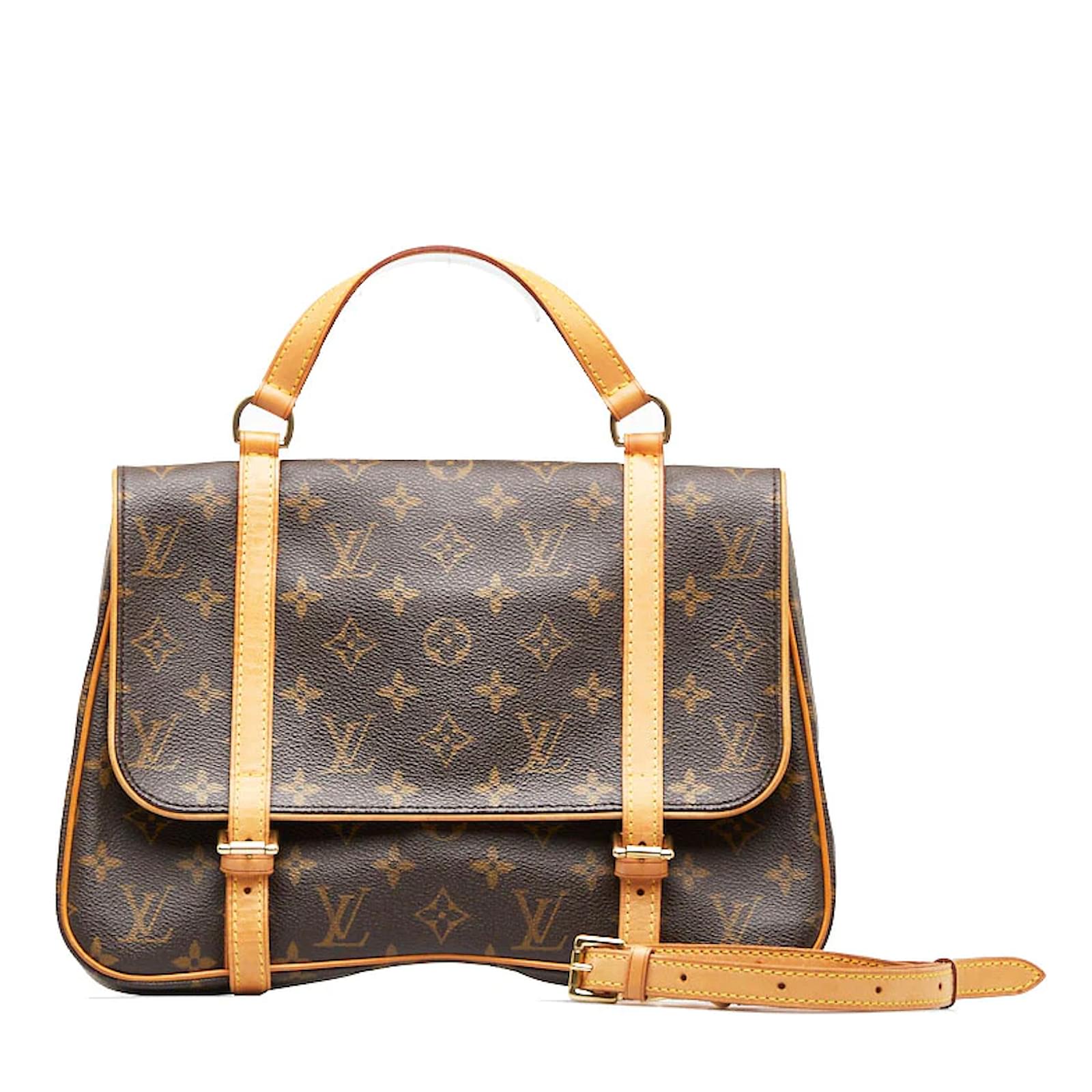 Louis Vuitton Monogram Marelle Sac a Dos Canvas Backpack M51158 in Good condition Brown Cloth ref.989144 Joli Closet