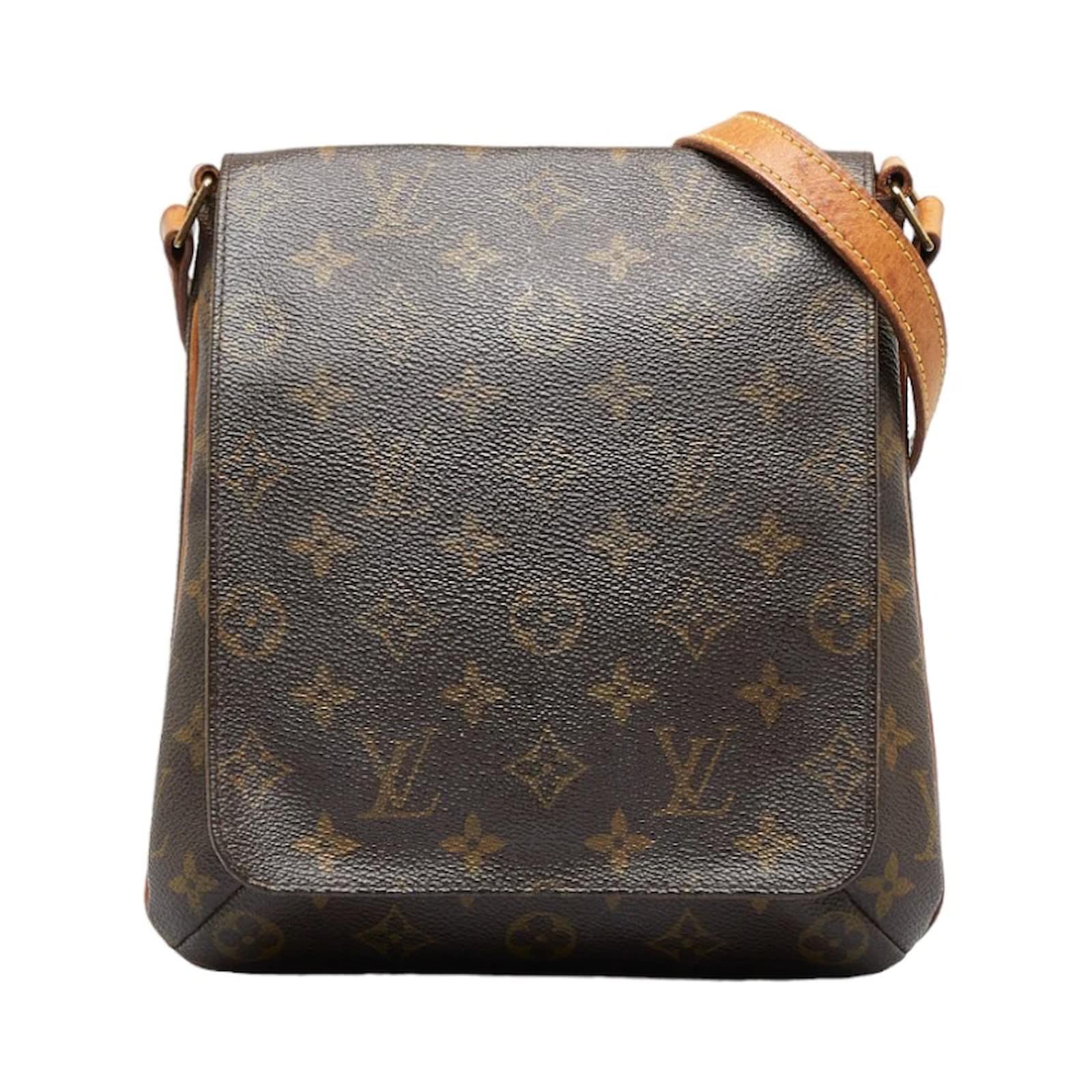 Brown Louis Vuitton Monogram Musette Salsa Long Strap Crossbody Bag