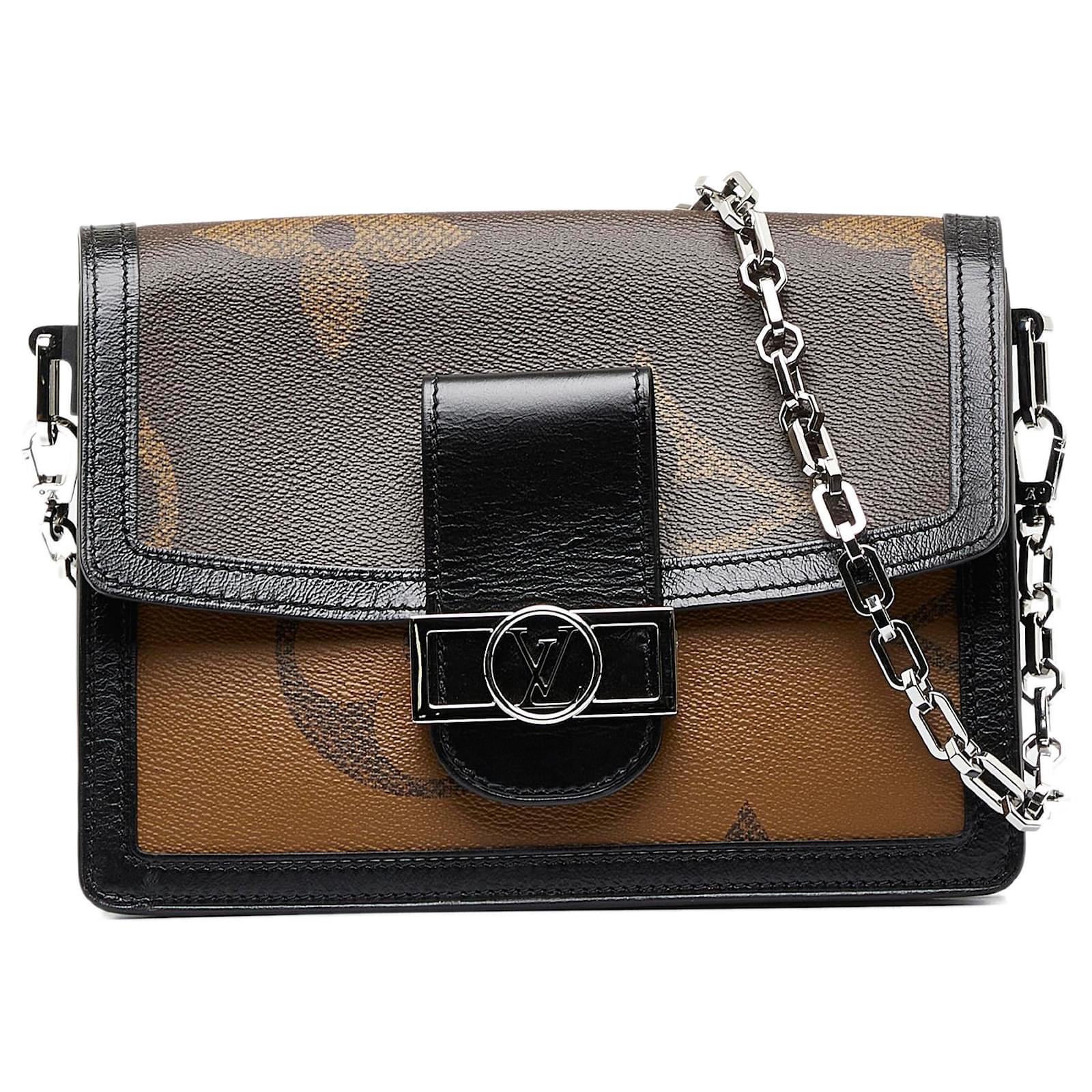 Louis Vuitton Reverse Monogram Dauphine mm Shoulder Bag