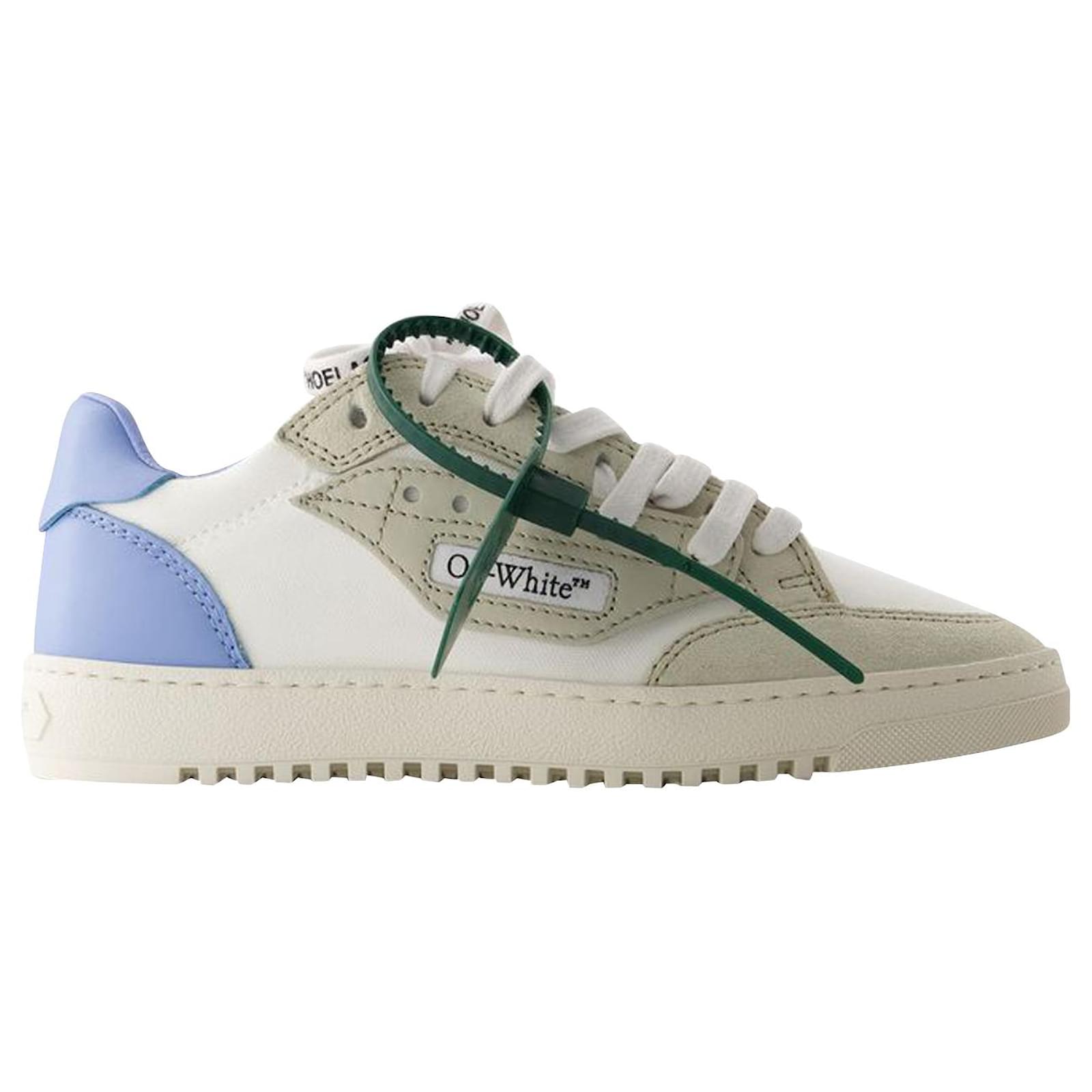 off white off court pale blue