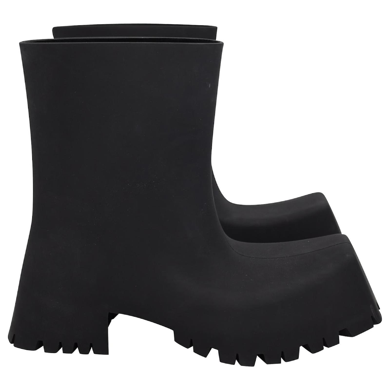 Balenciaga Trooper Boots in Black Rubber ref.989917 - Joli Closet