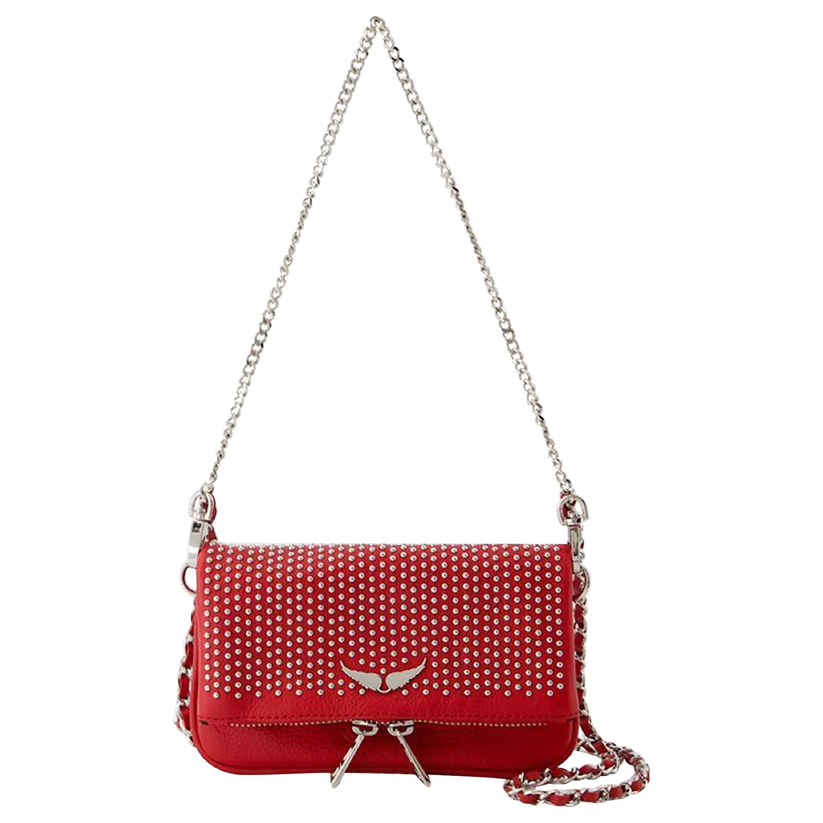 Zadig & Voltaire Rock Leather Shoulder Bag