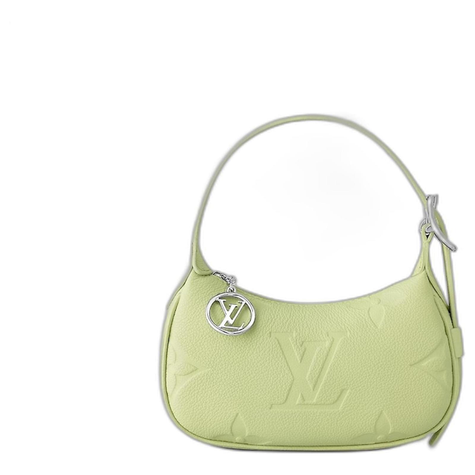 New LV release!! Mini moon shoulder bag in vert green empriente leathe
