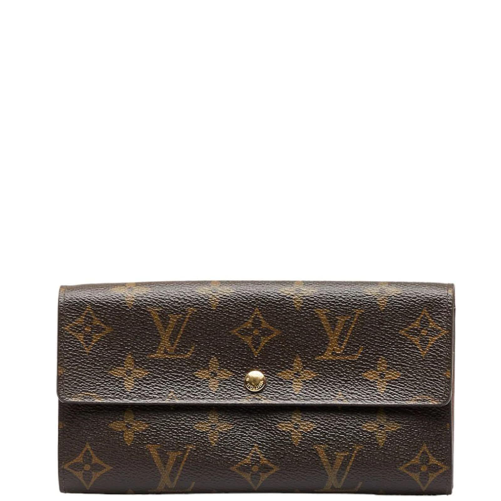 Louis Vuitton Monogram Sarah Wallet M61734 Brown Cloth ref.991876 - Joli  Closet