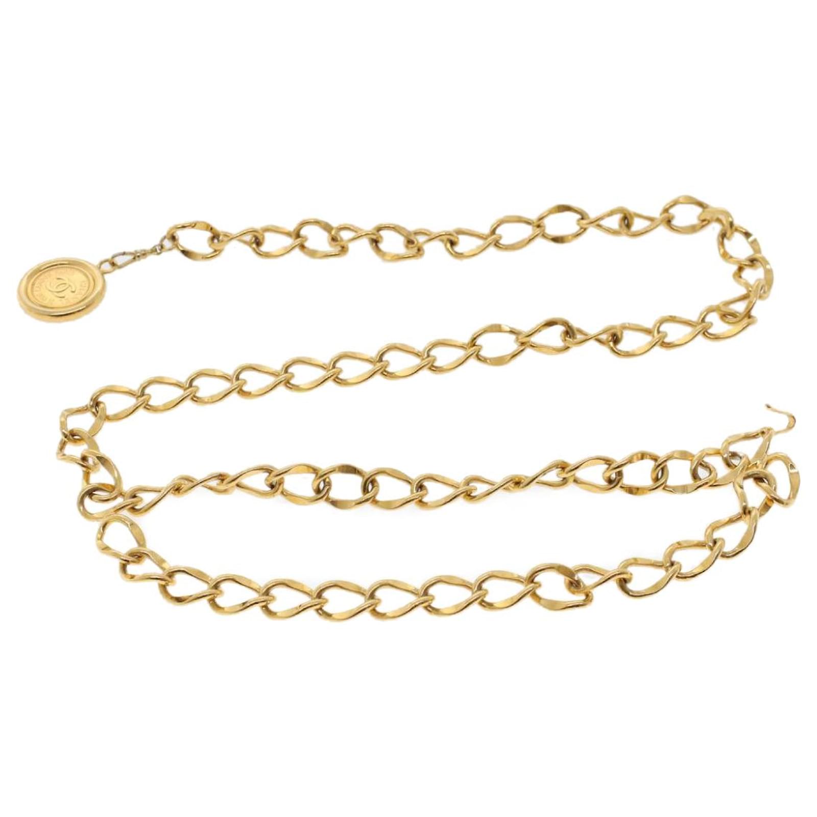 Chanel Vintage - Gold-Tone Chain Belt - Gold - Chanel Belt - Luxury High  Quality - Avvenice