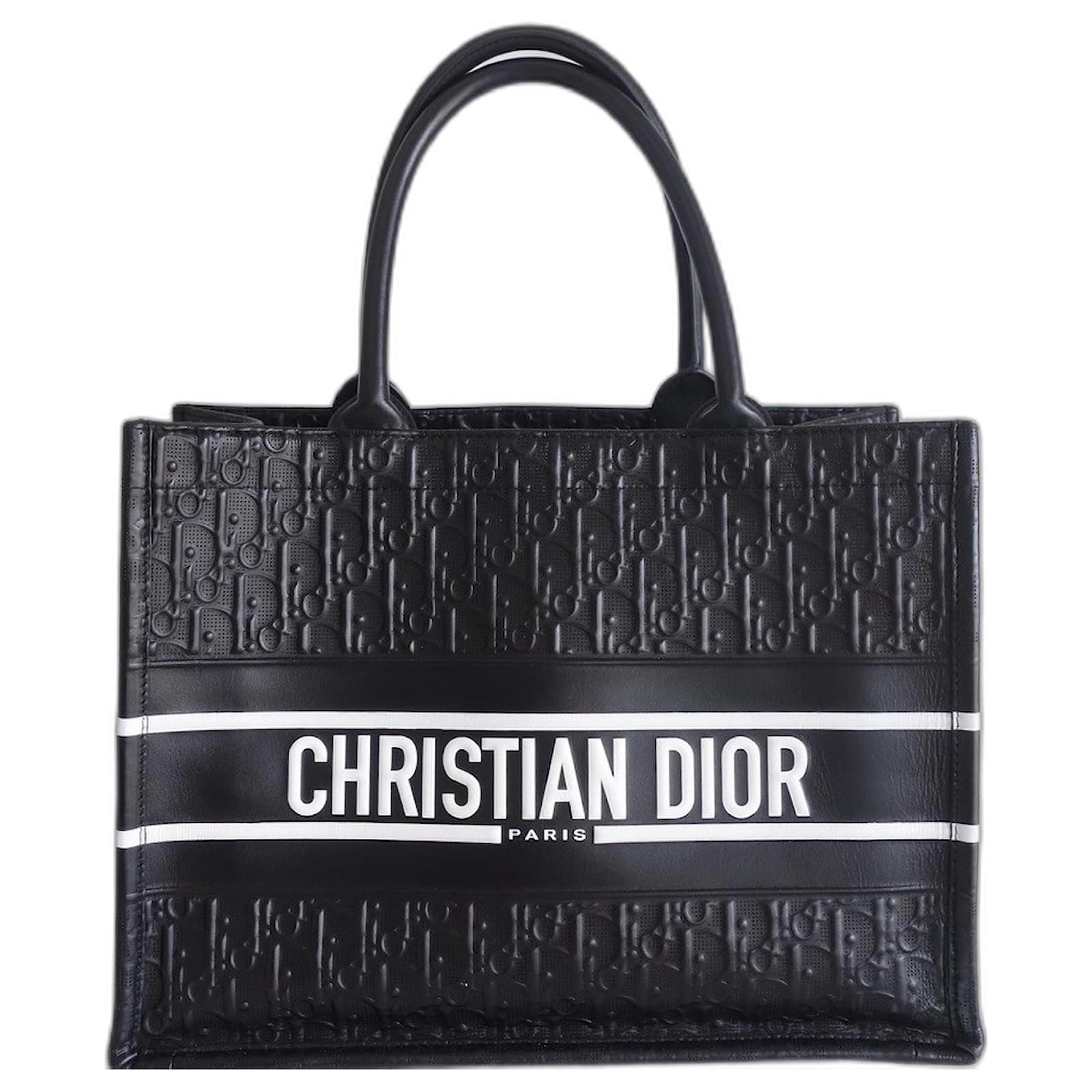 Dior Oblique Dior Book Tote Bag Schwarz CHRISTIAN DIOR Book Tote