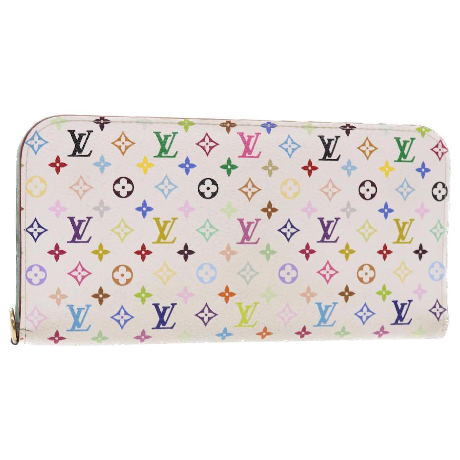 Louis Vuitton Portafoglio Multicolor Bianco