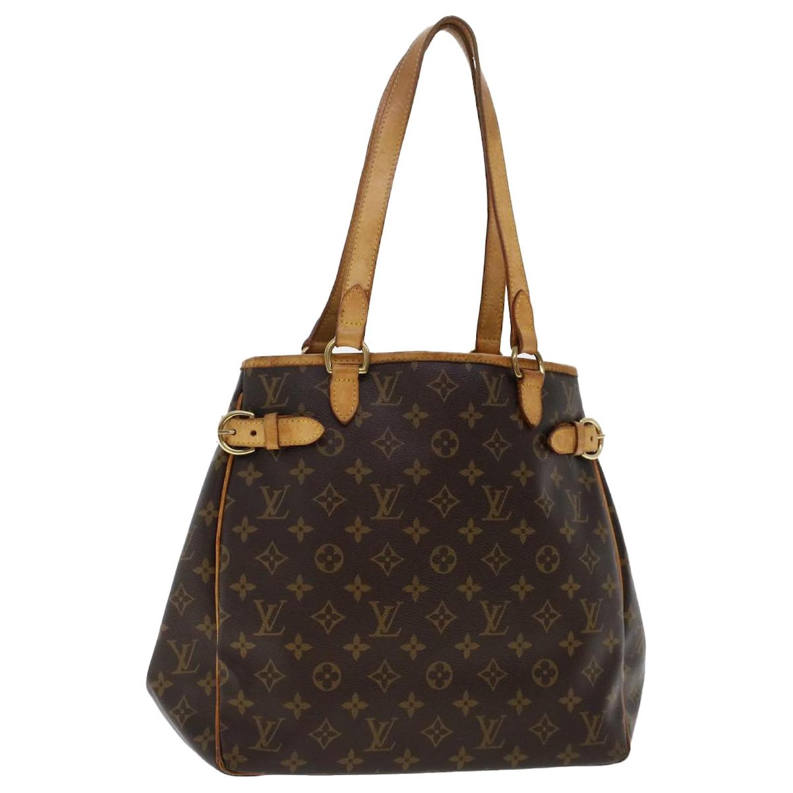 Louis Vuitton Handbag Batignolles Vertical Monogram Canvas M51153 Tote Bag Preowned