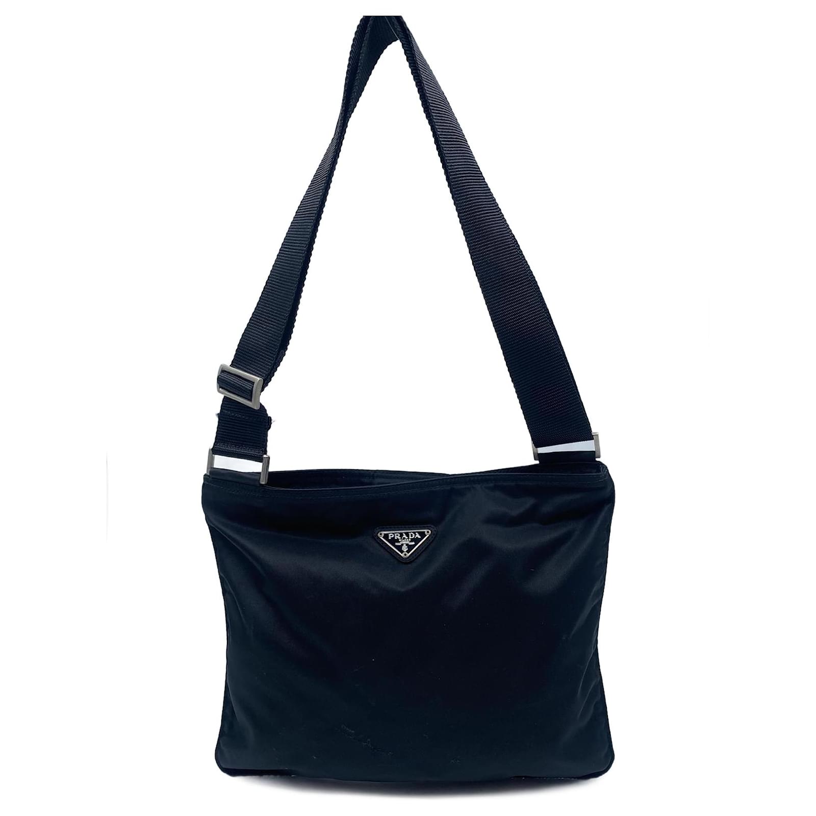 Borsa prada nylon deals nera tracolla