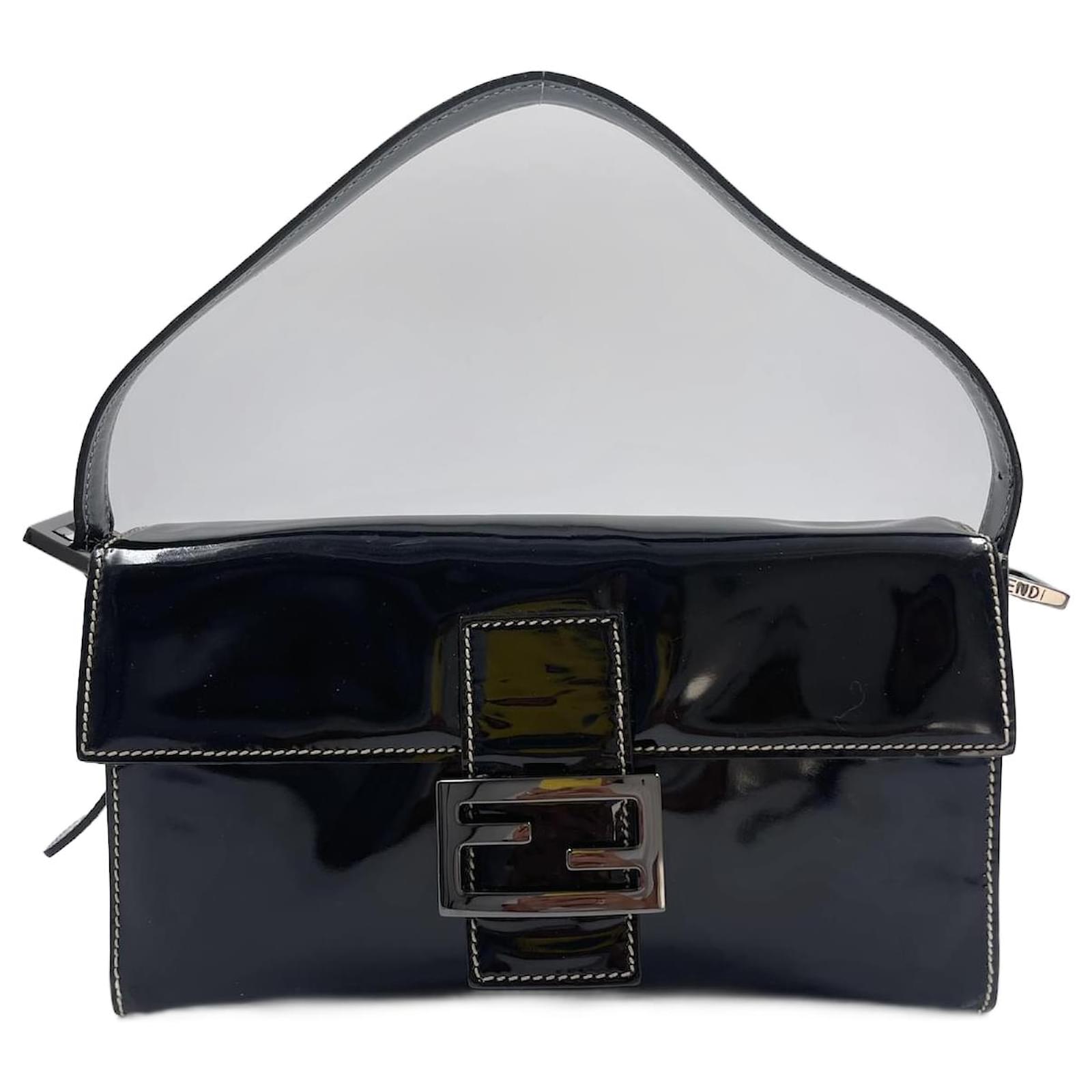 Fendi hotsell patent baguette