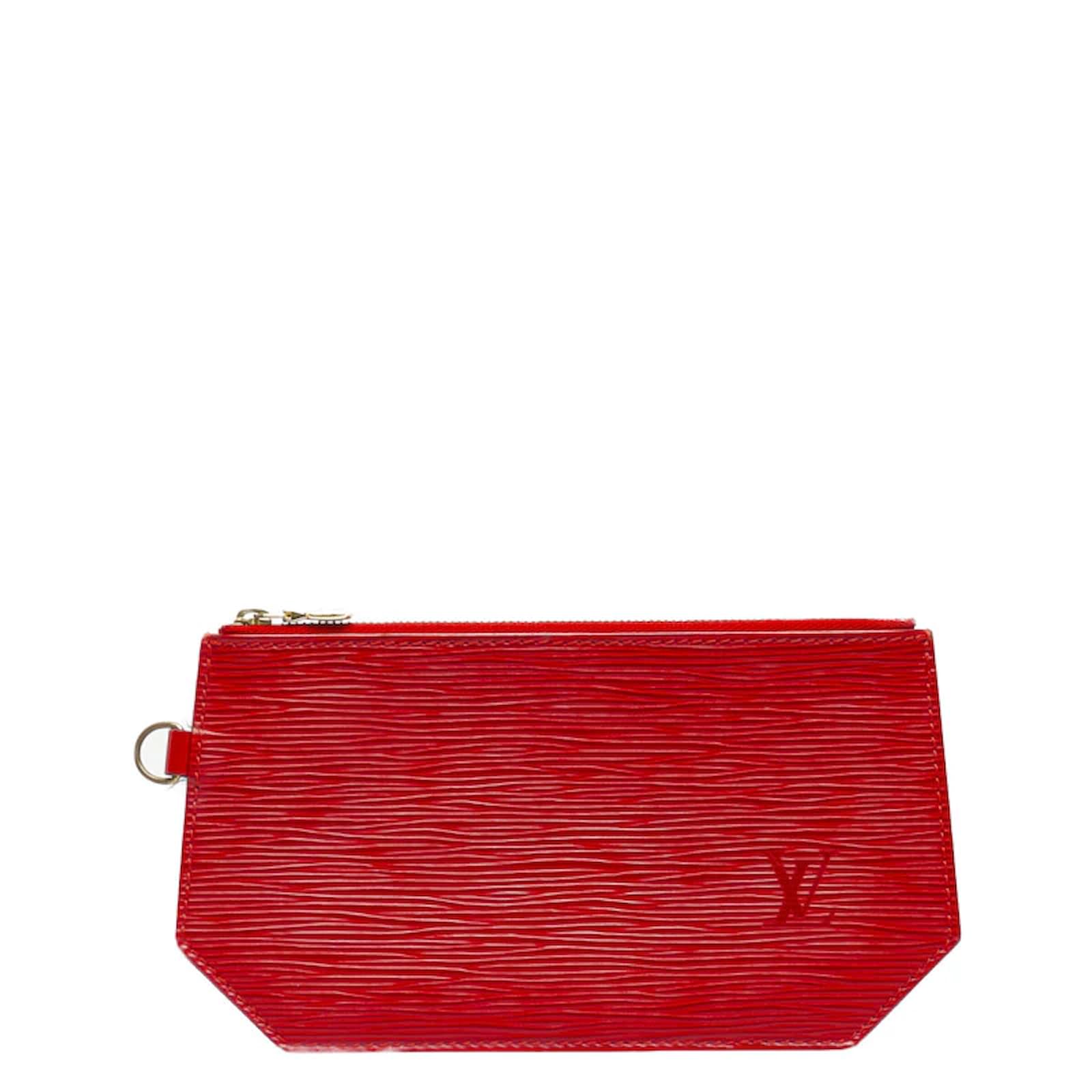 Louis Vuitton Epi Sac De Paule M80197 Red Leather Pony-style