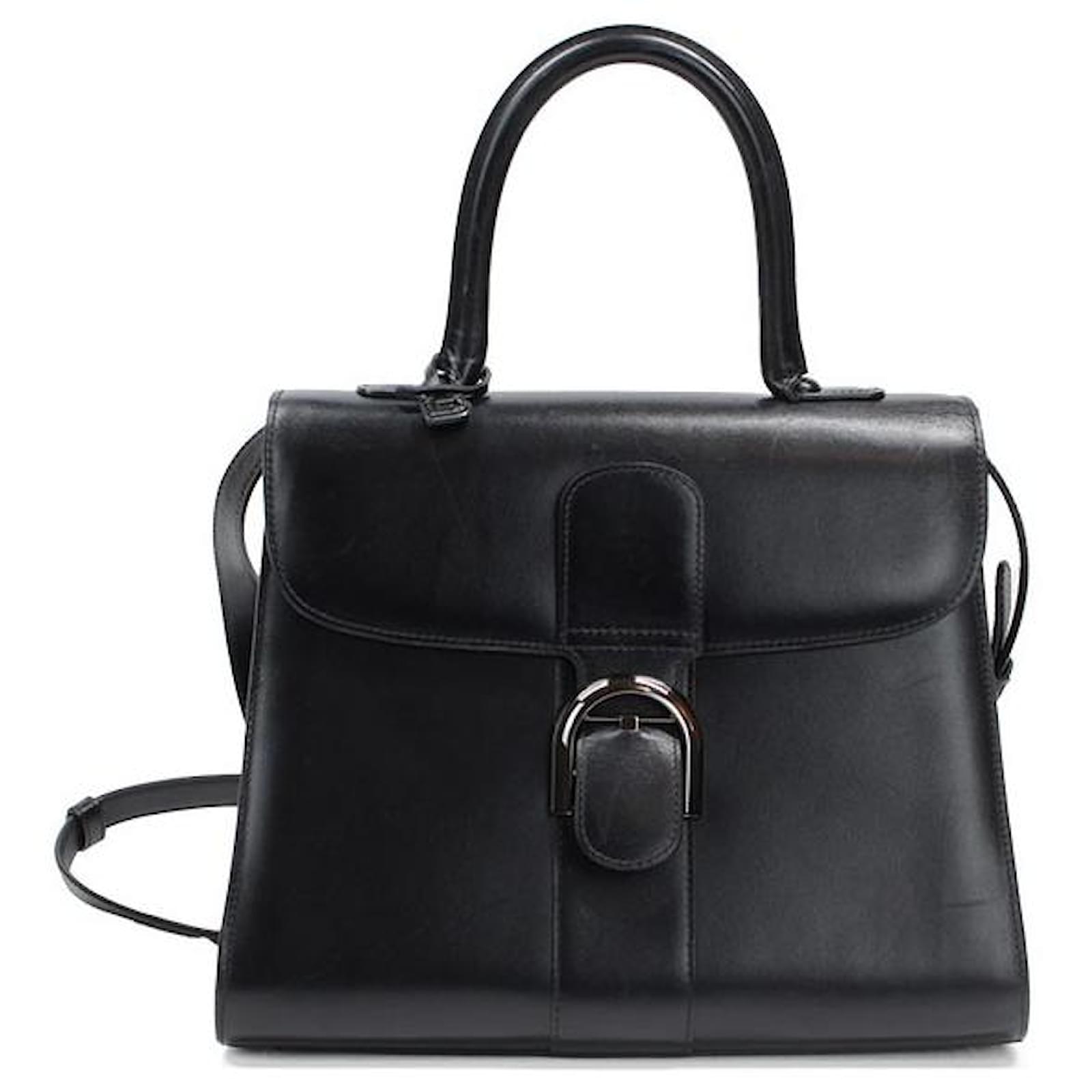 Delvaux Handbags Black Leather ref.994618 - Joli Closet