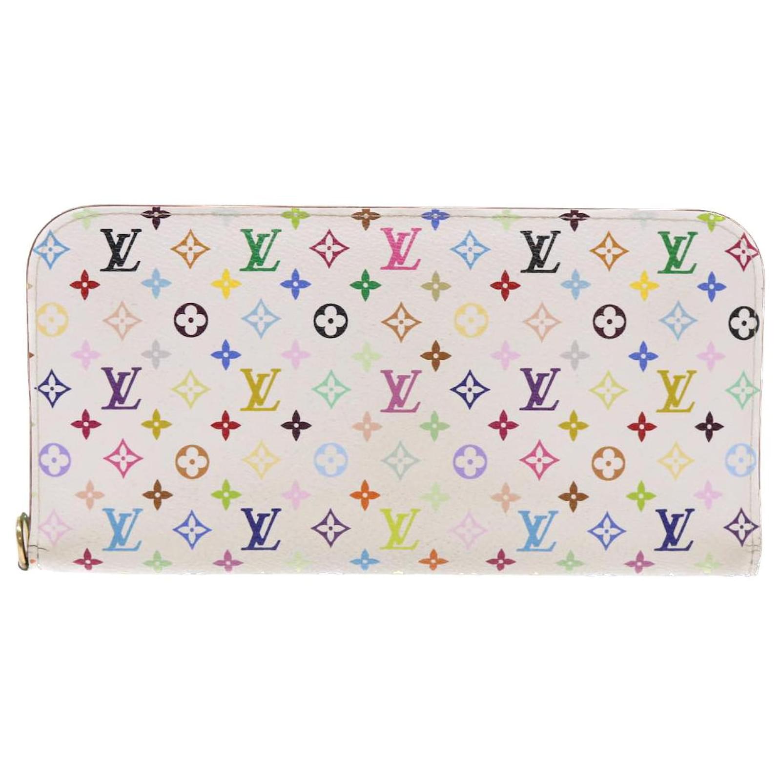 LOUIS VUITTON Monogram Multicolor Insolite Wallet Litchi