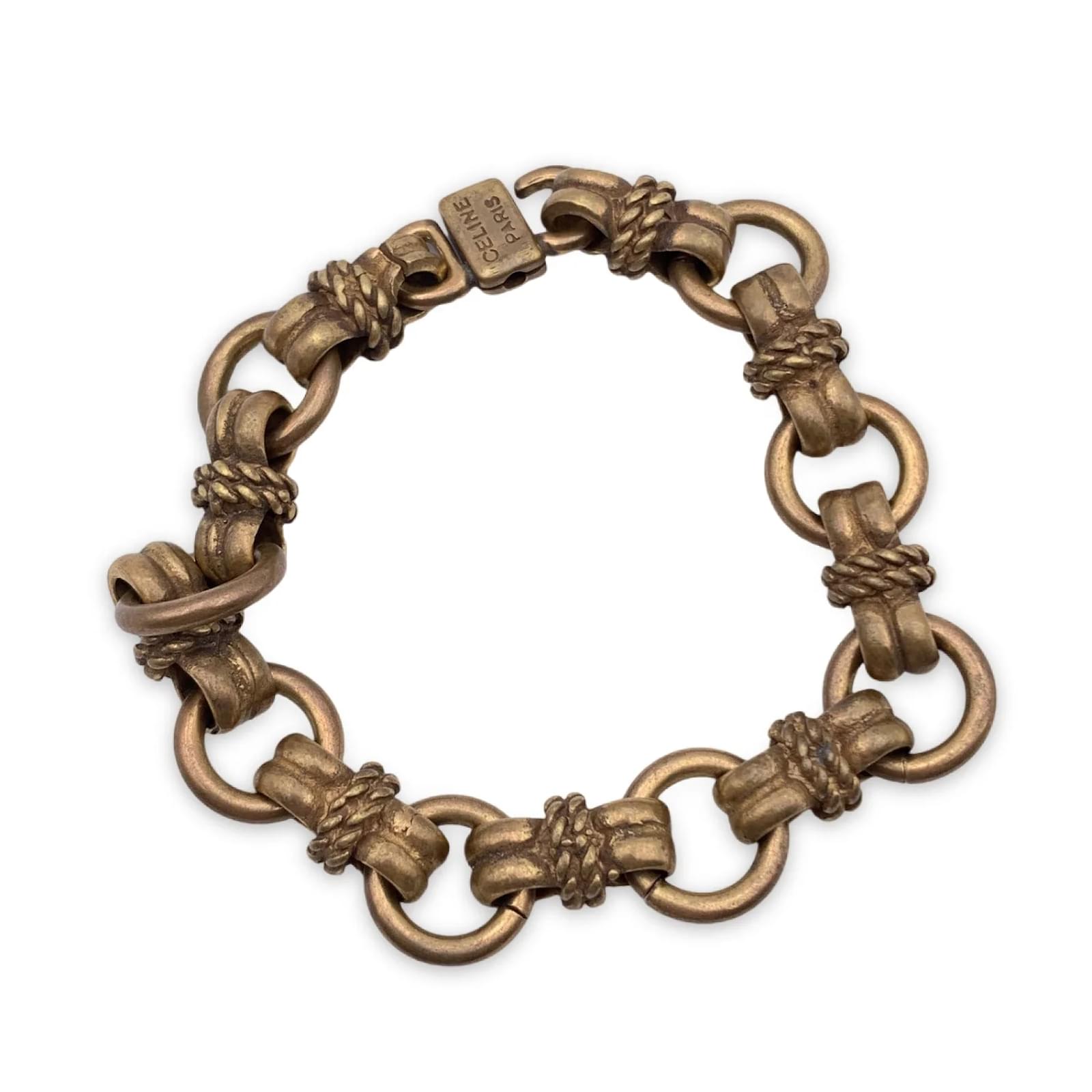 Céline Celine Bracelet Golden Metal ref.995377 - Joli Closet