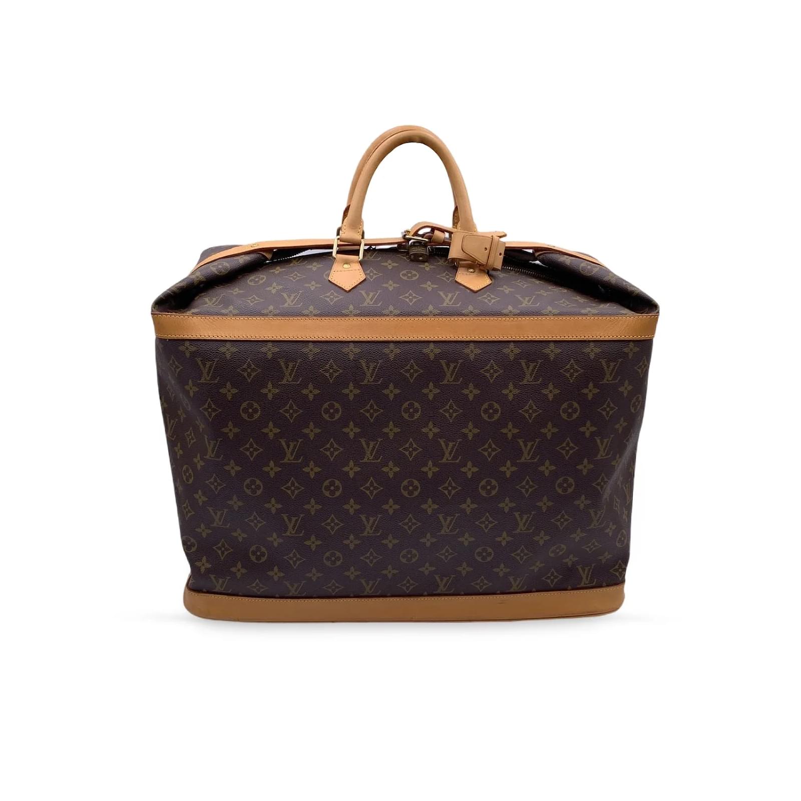Louis Vuitton Luggage Vintage Cruiser Brown Cloth ref.995460 - Joli Closet