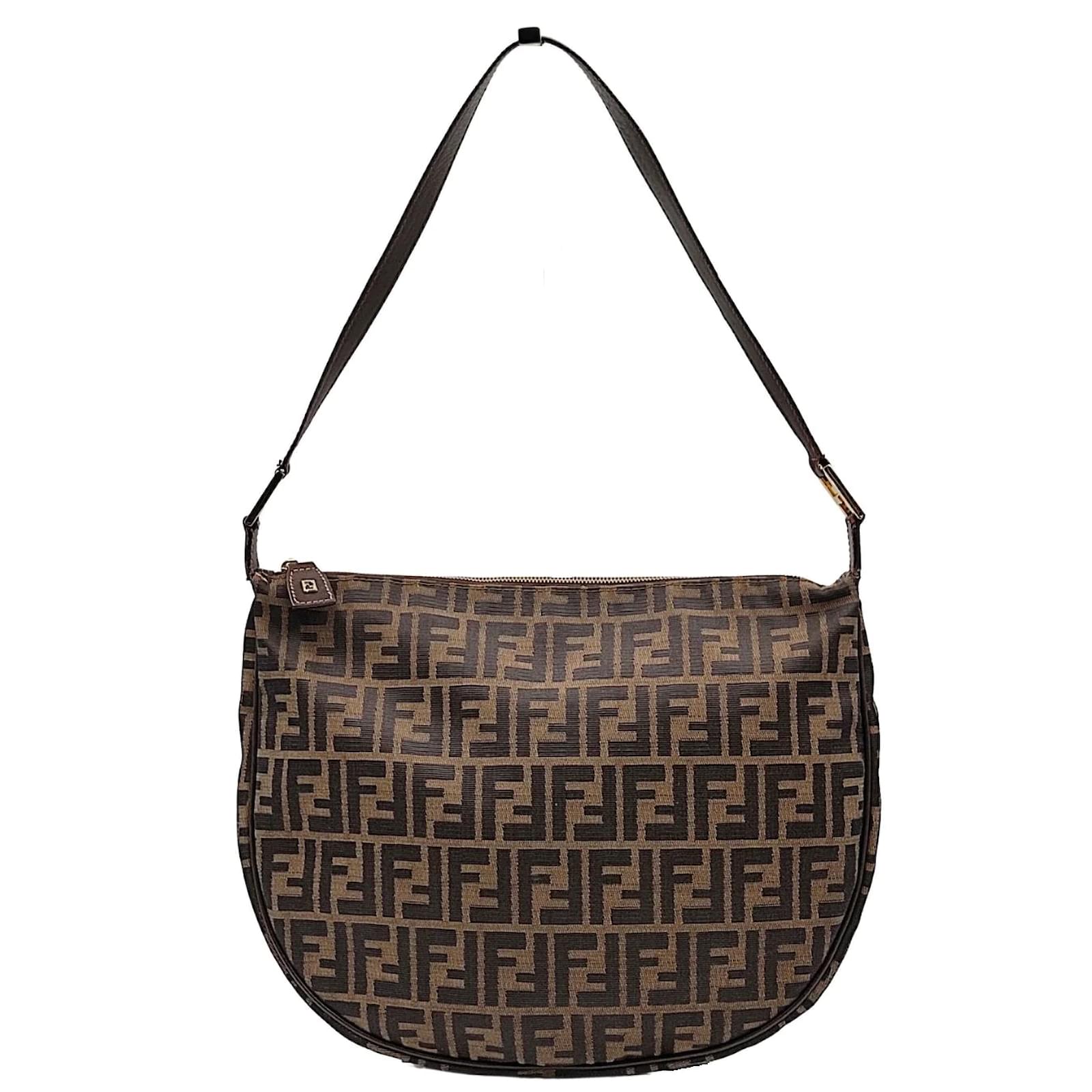 Fendi Vintage Monogram Canvas Handbag