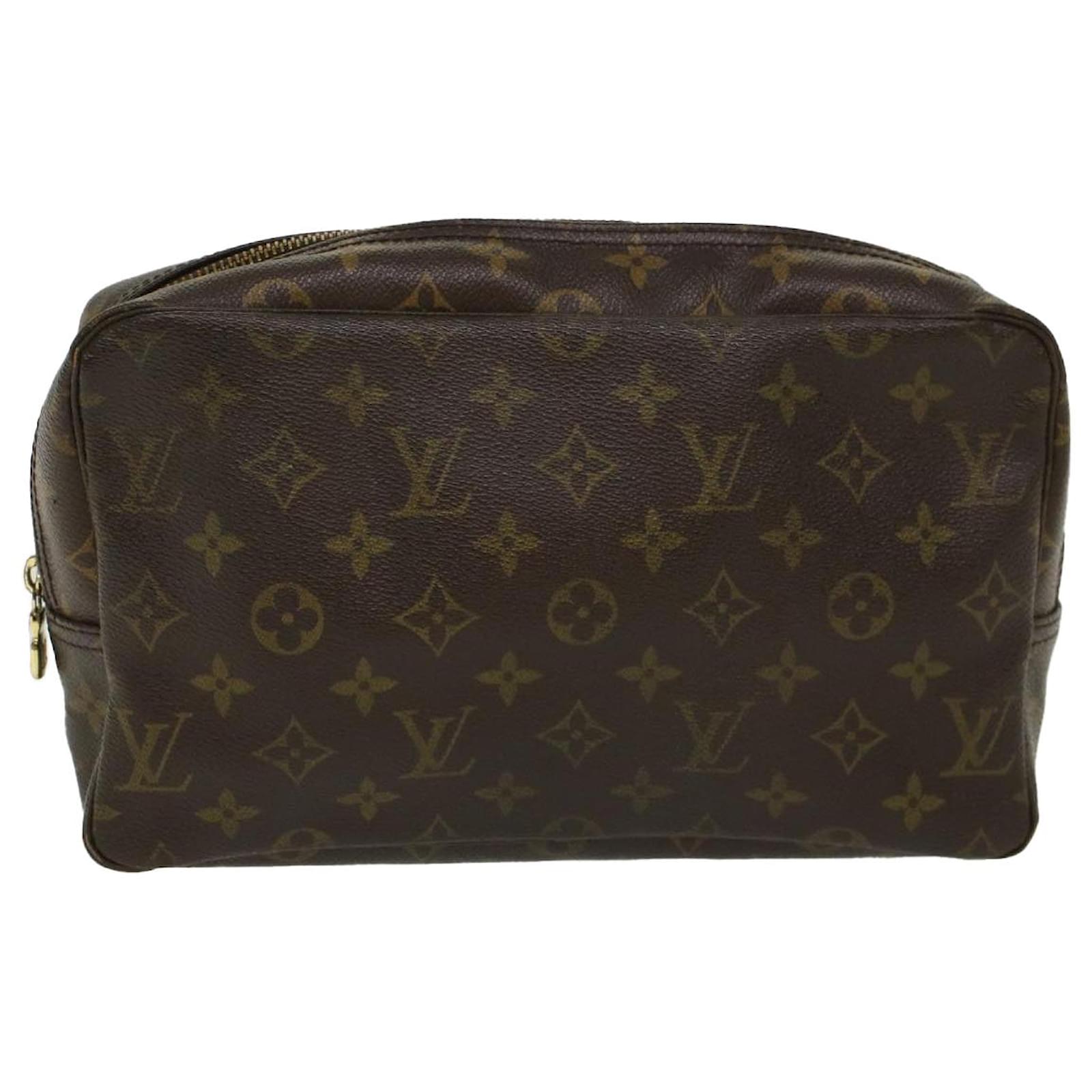 Vintage LOUIS VUITTON Monogram Trousse 28 Cosmetic Pouch Clutch